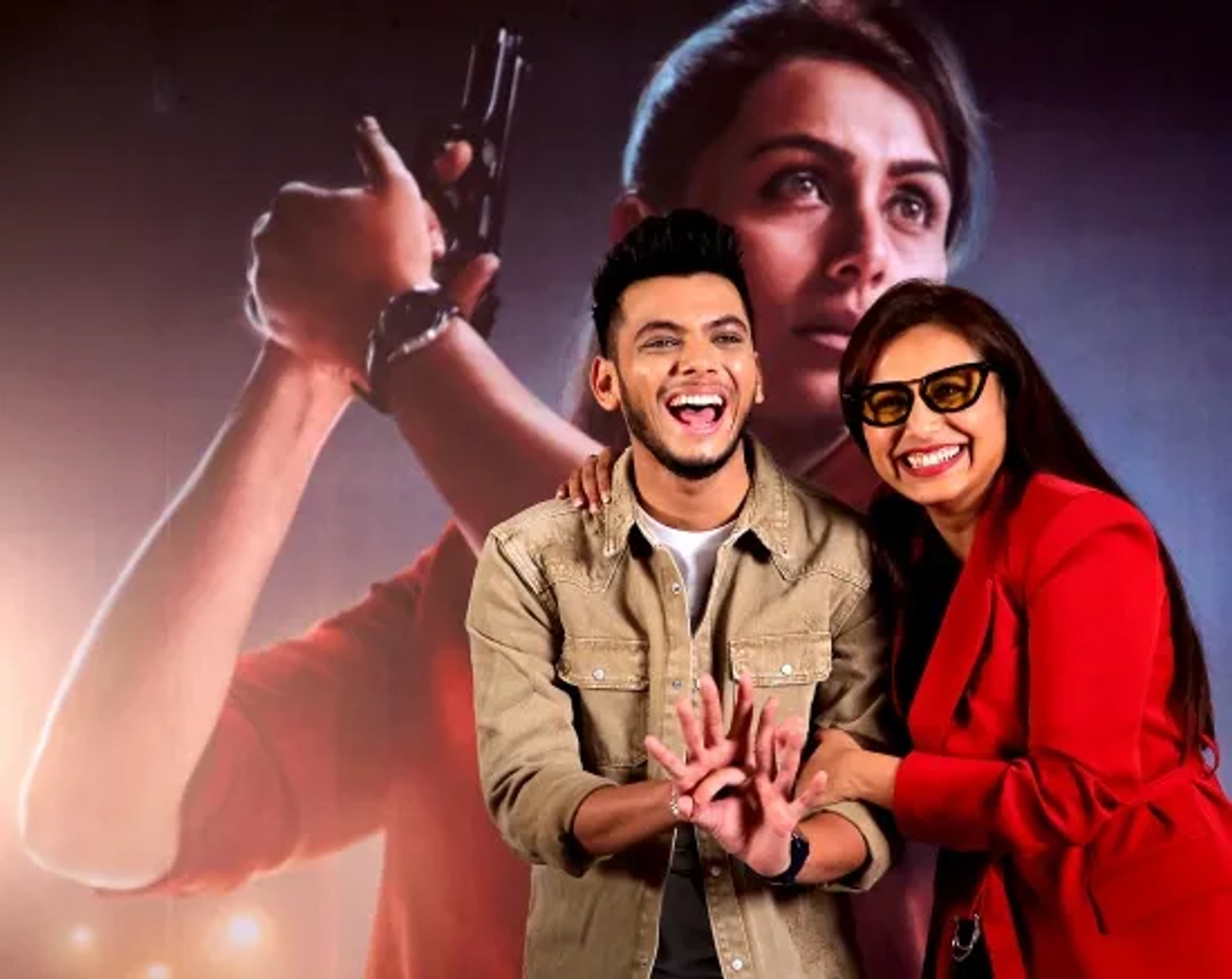 Rani Mukerji and Vishal Jethwa in Mardaani 2 (2019)