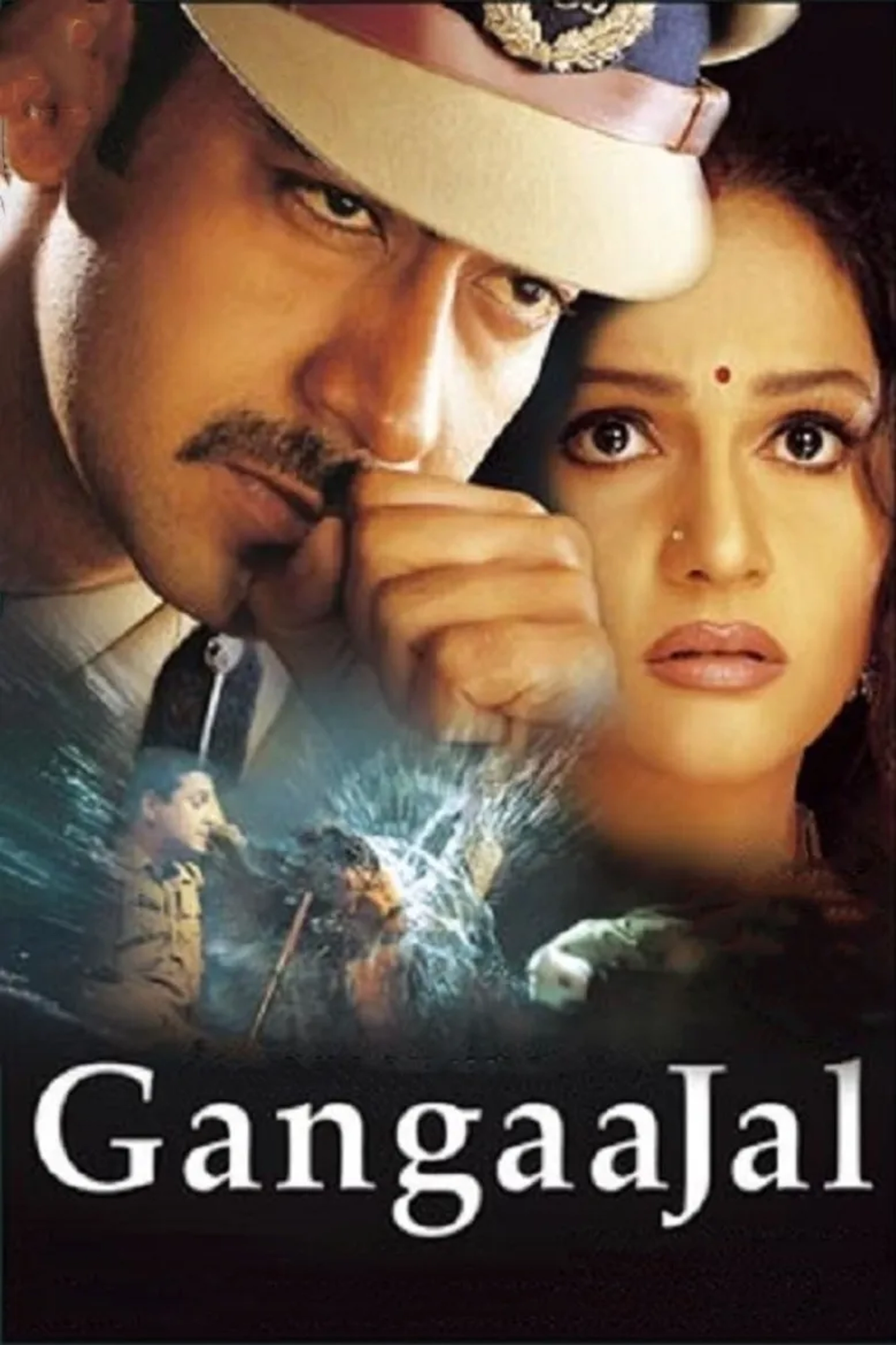 Ajay Devgn and Gracy Singh in Gangaajal (2003)
