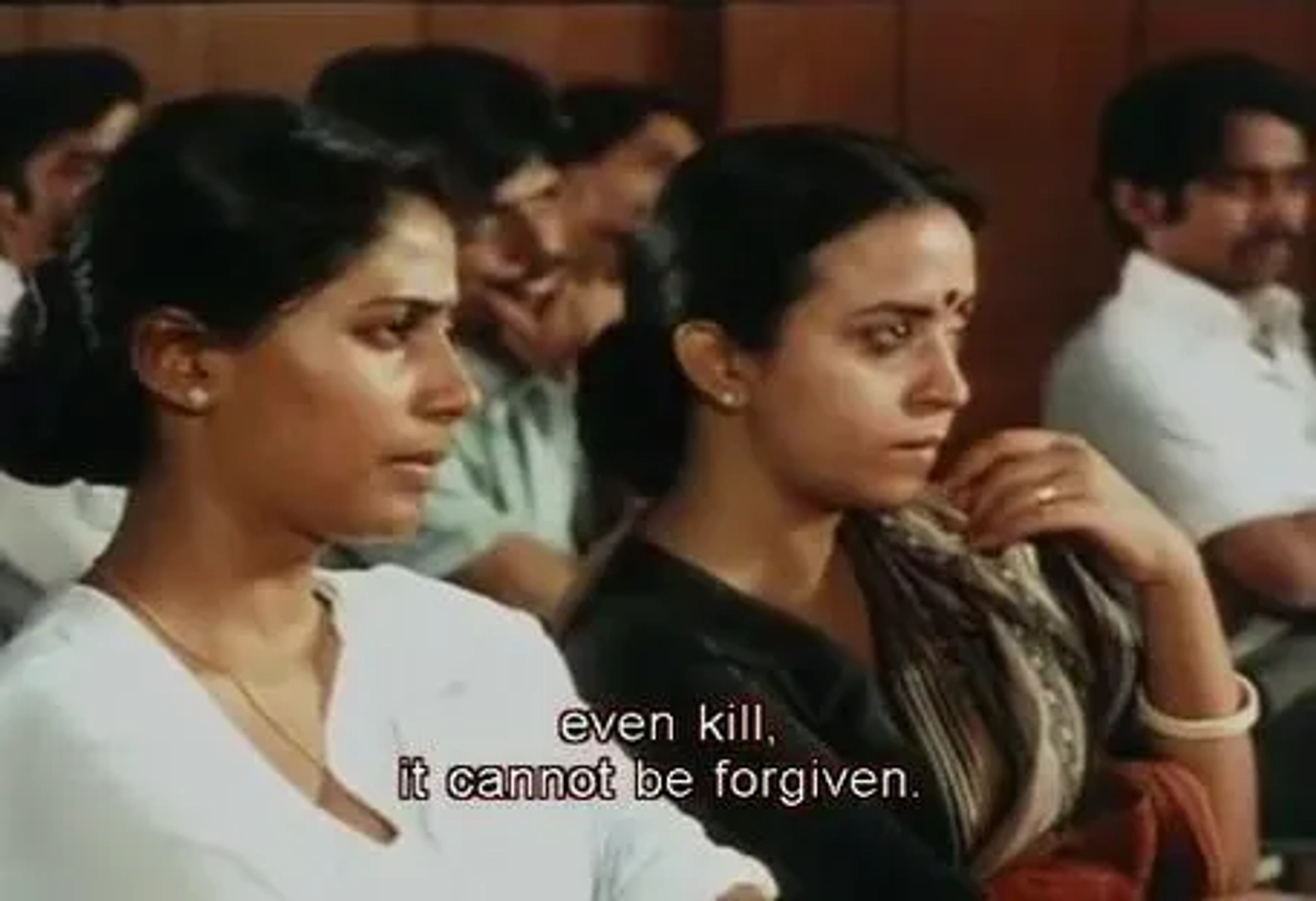 Ila Arun and Smita Patil in Ardh Satya (1983)
