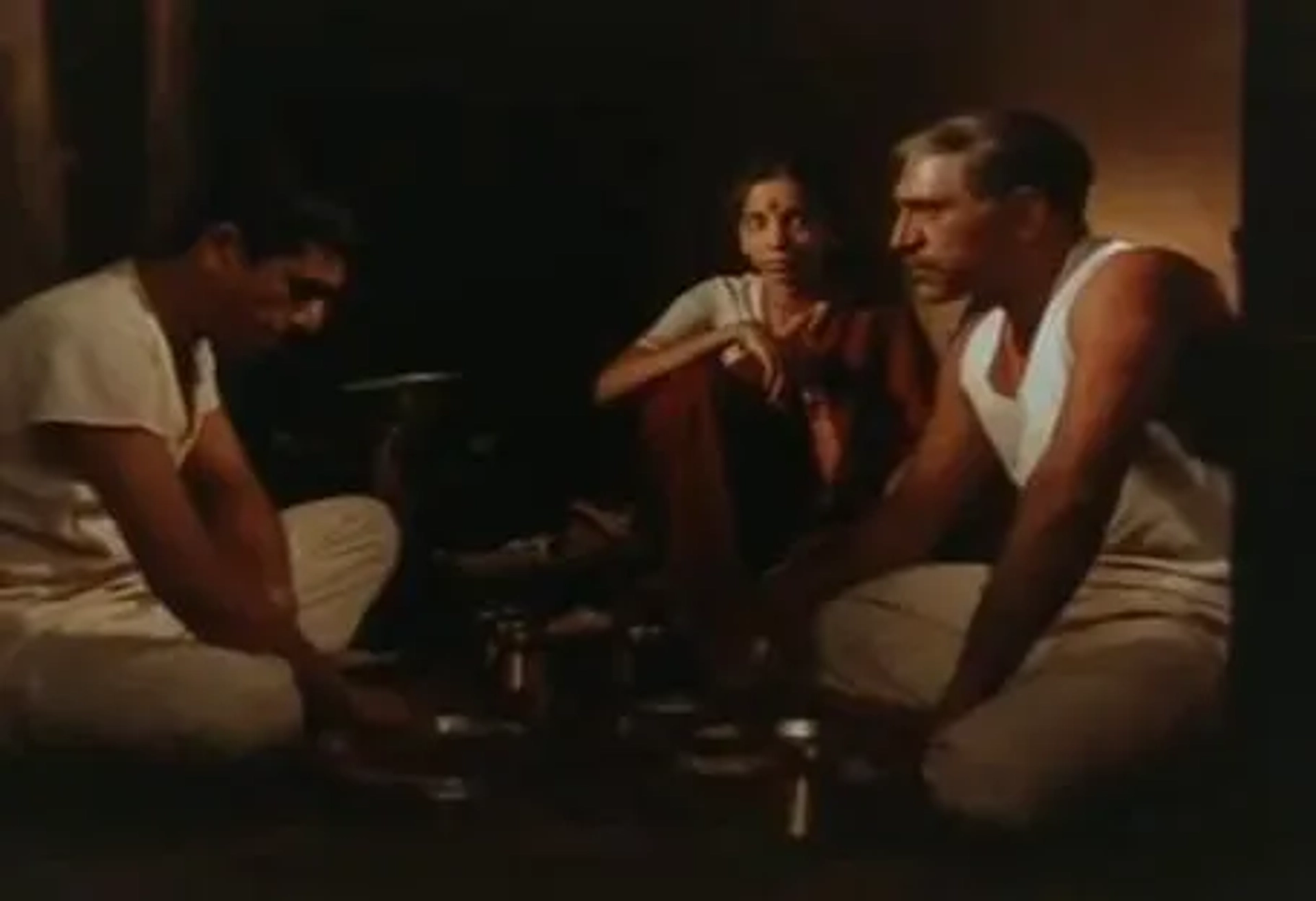 Amrish Puri and Om Puri in Ardh Satya (1983)