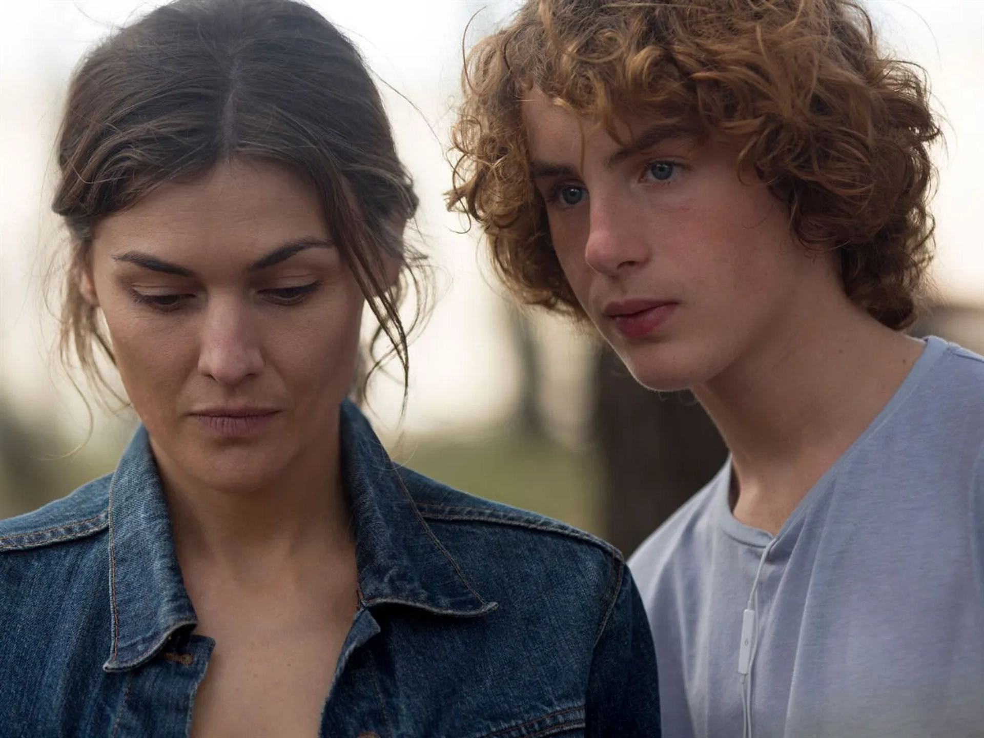 Marta Nieto and Jules Porier in Mother (2019)