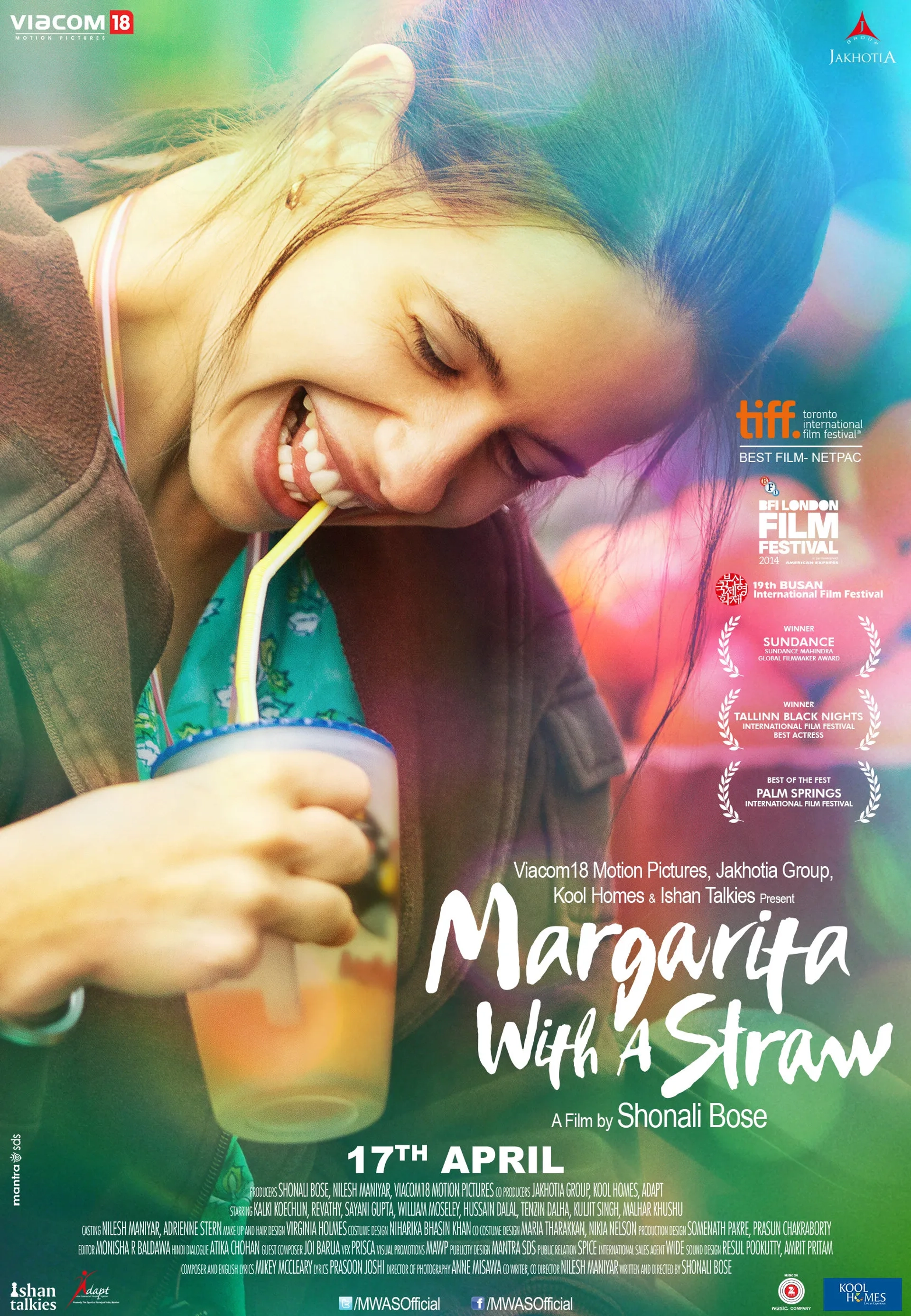 Margarita with a Straw (2014)