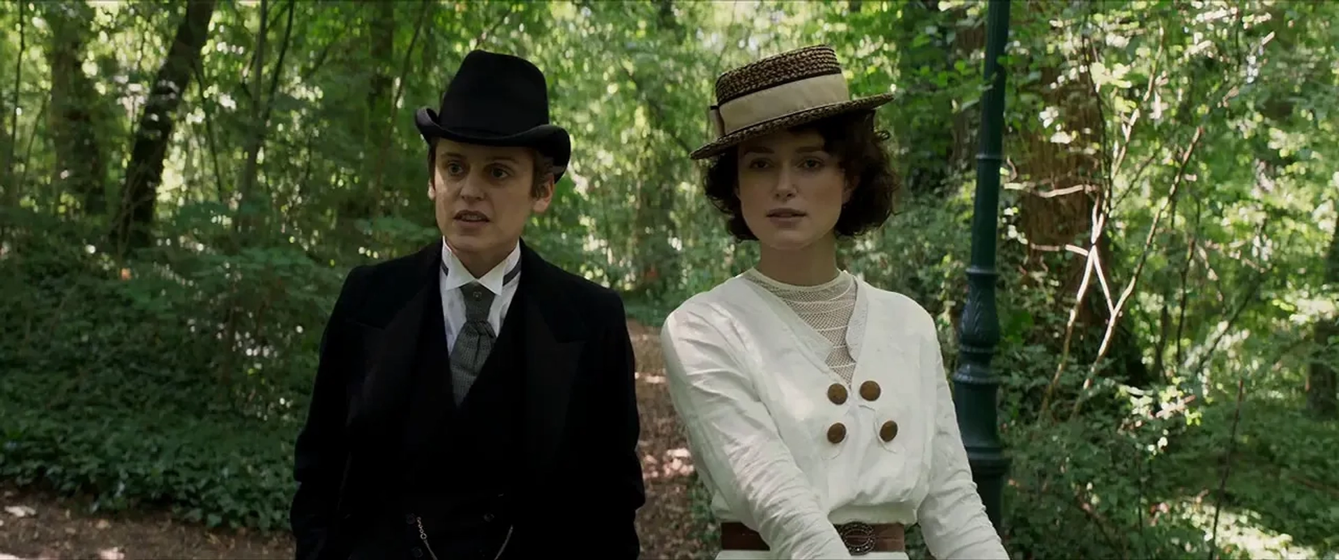 Keira Knightley and Denise Gough in Colette (2018)