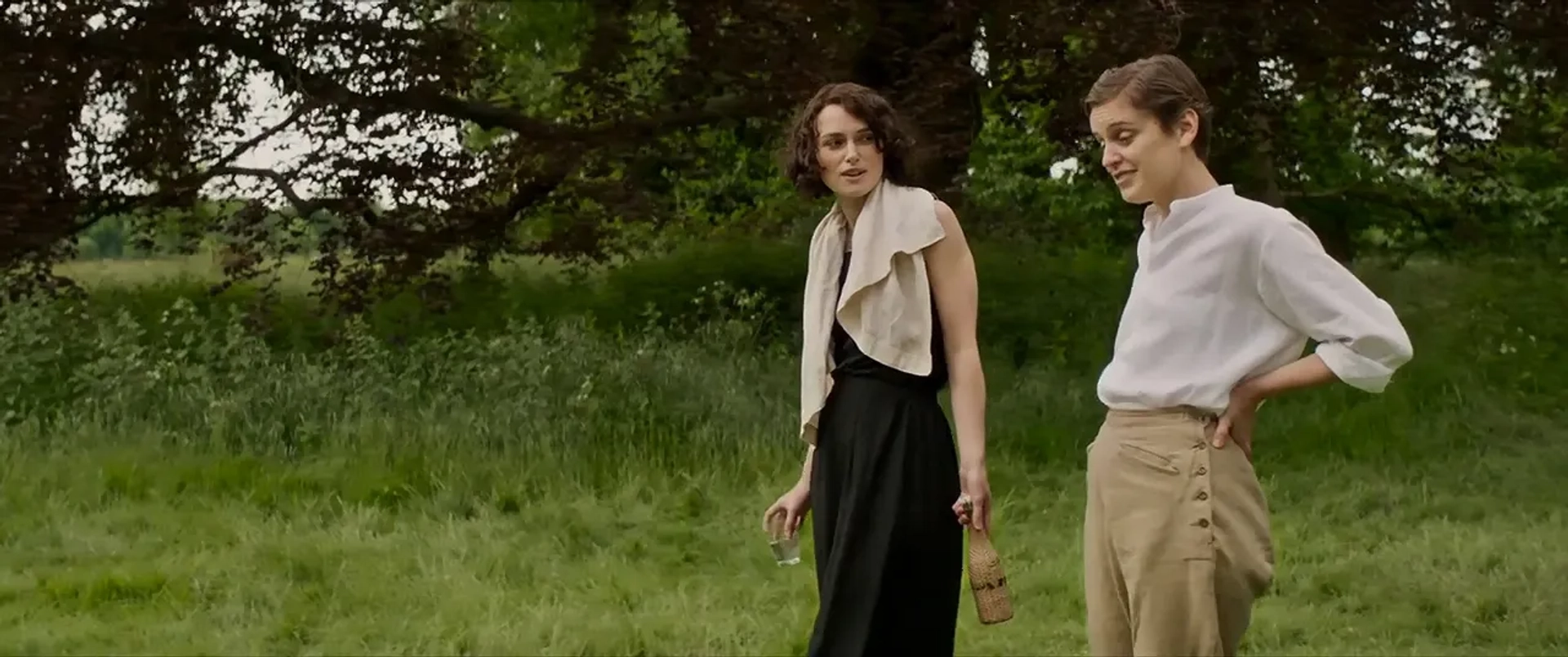 Keira Knightley and Denise Gough in Colette (2018)