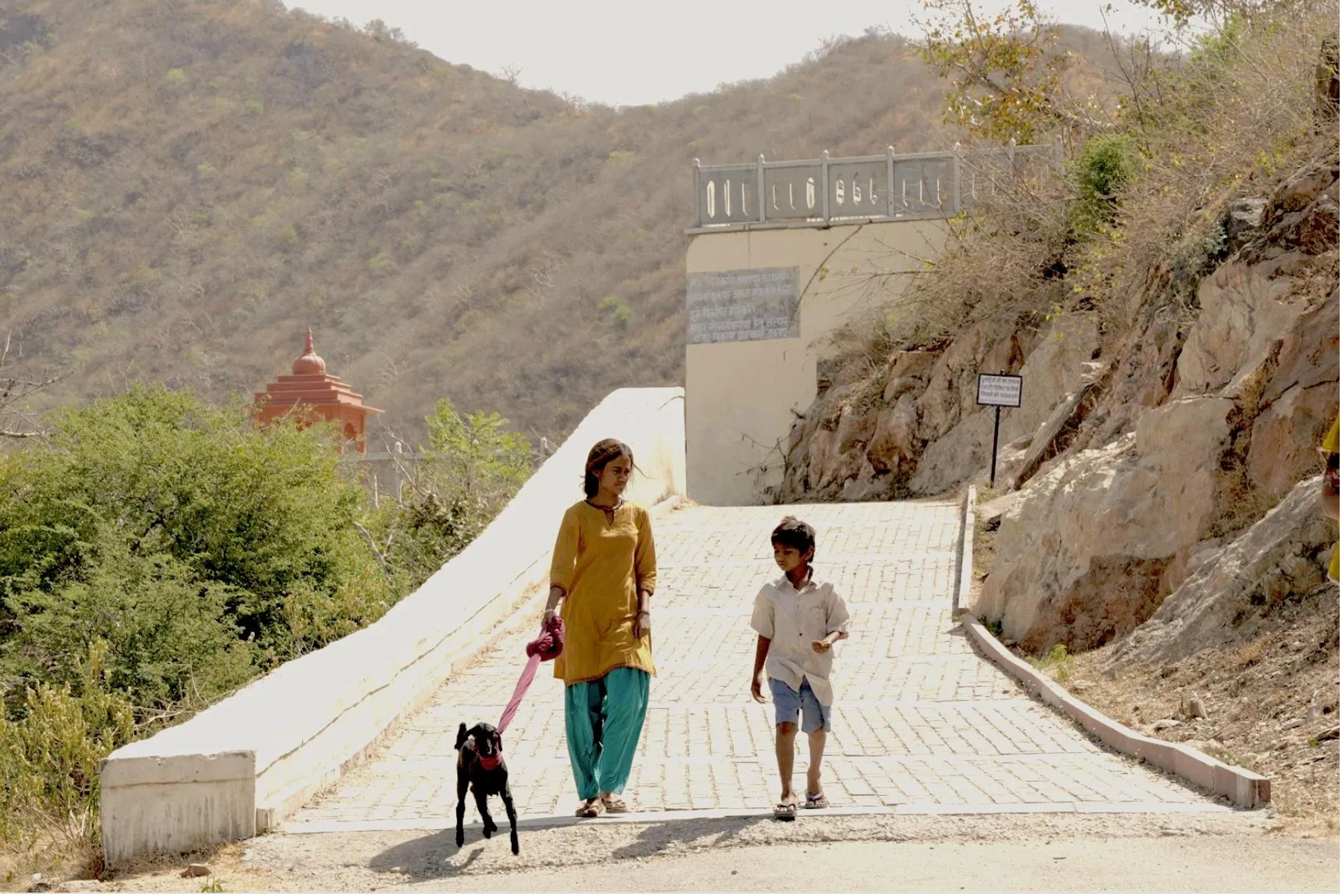 Rachel Saanchita Gupta and Shafin Patel in Skater Girl (2021)