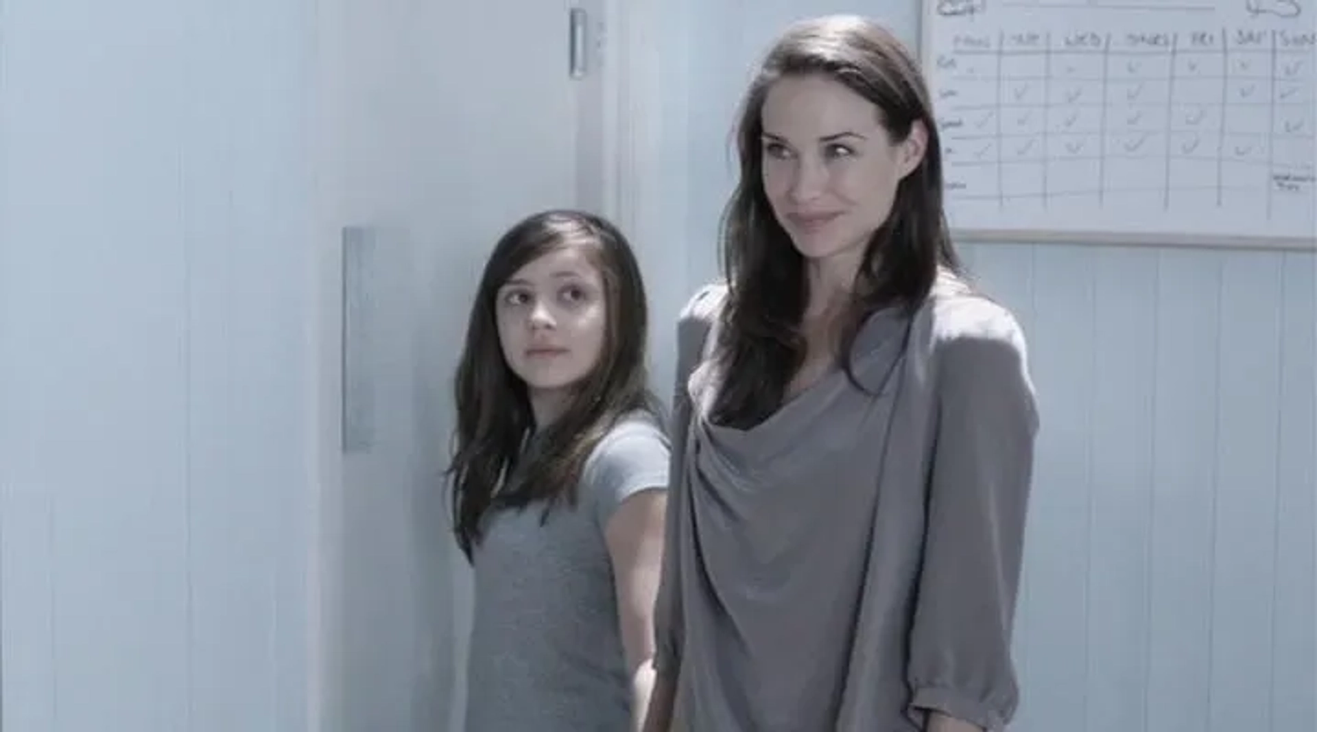 Claire Forlani and Holly Gibbs in Love's Kitchen (2011)