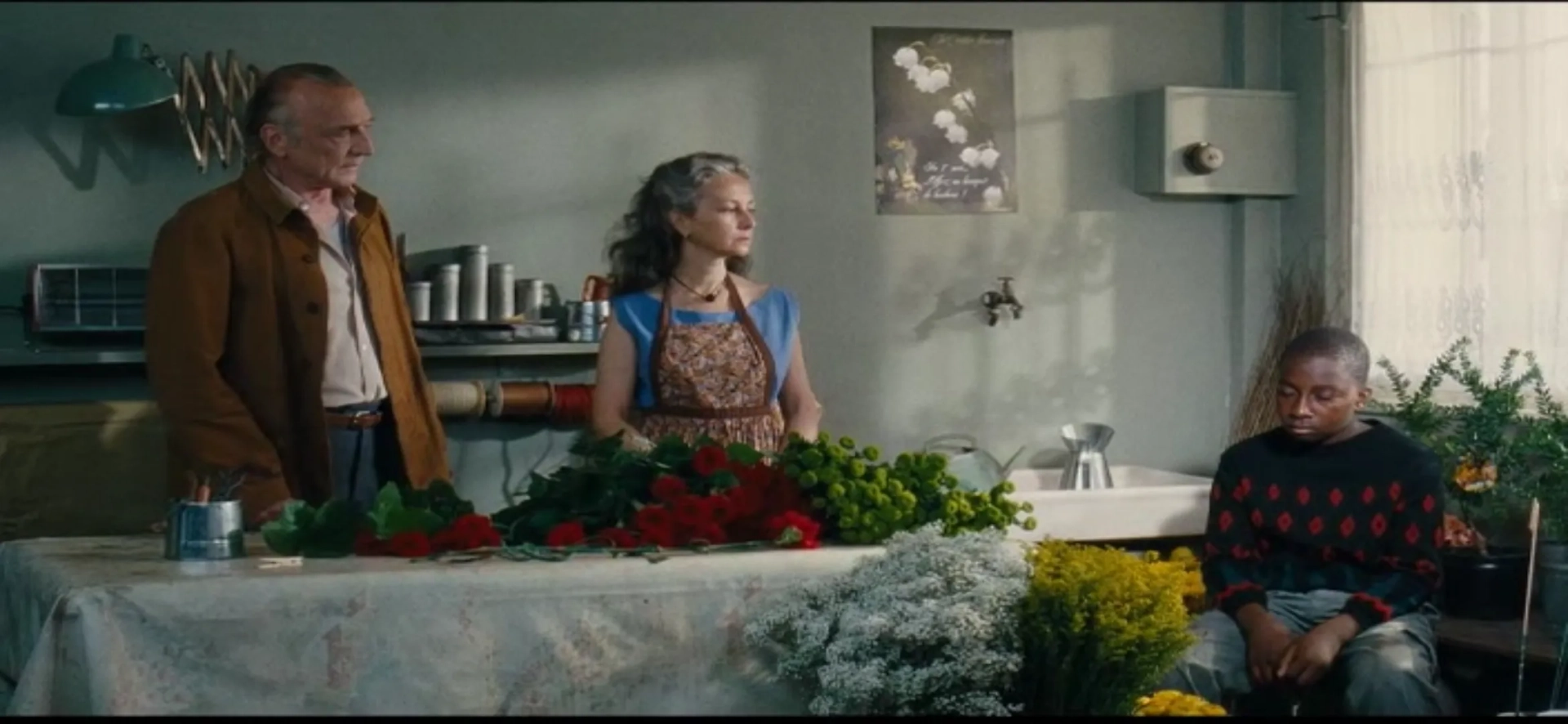 André Wilms, Blondin Miguel, and Myriam 'Mimie' Piazza in Le Havre (2011)