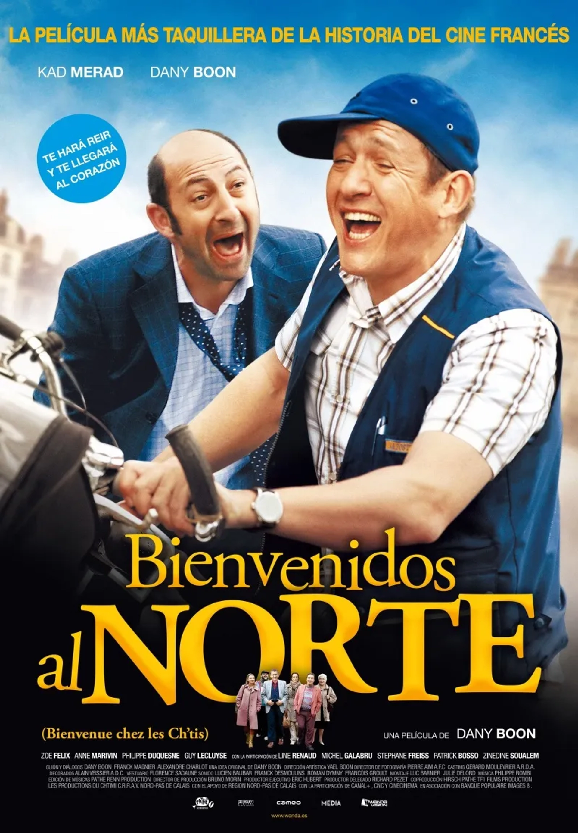 Dany Boon and Kad Merad in Welcome to the Sticks (2008)