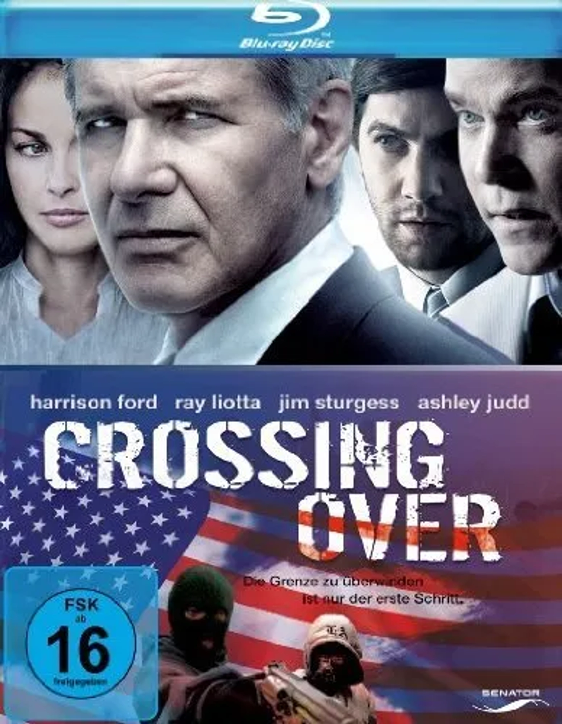 Harrison Ford, Ashley Judd, Ray Liotta, and Jim Sturgess in Crossing Over (2009)