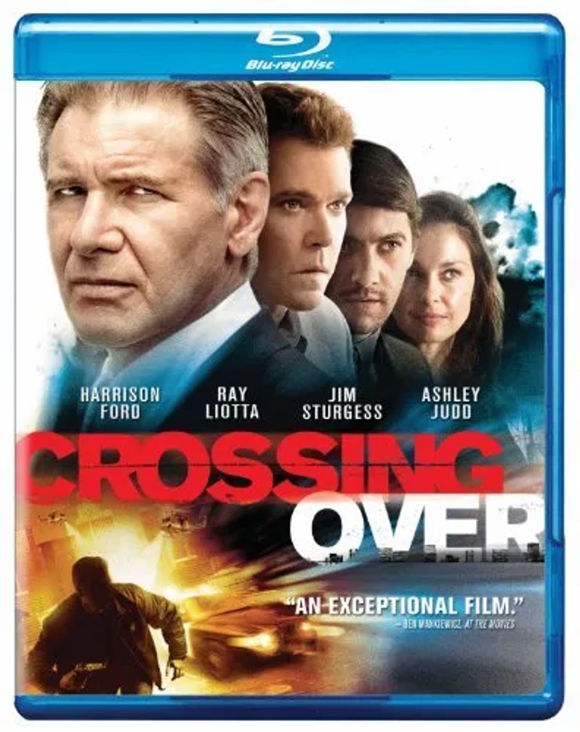 Harrison Ford, Ashley Judd, Ray Liotta, and Jim Sturgess in Crossing Over (2009)