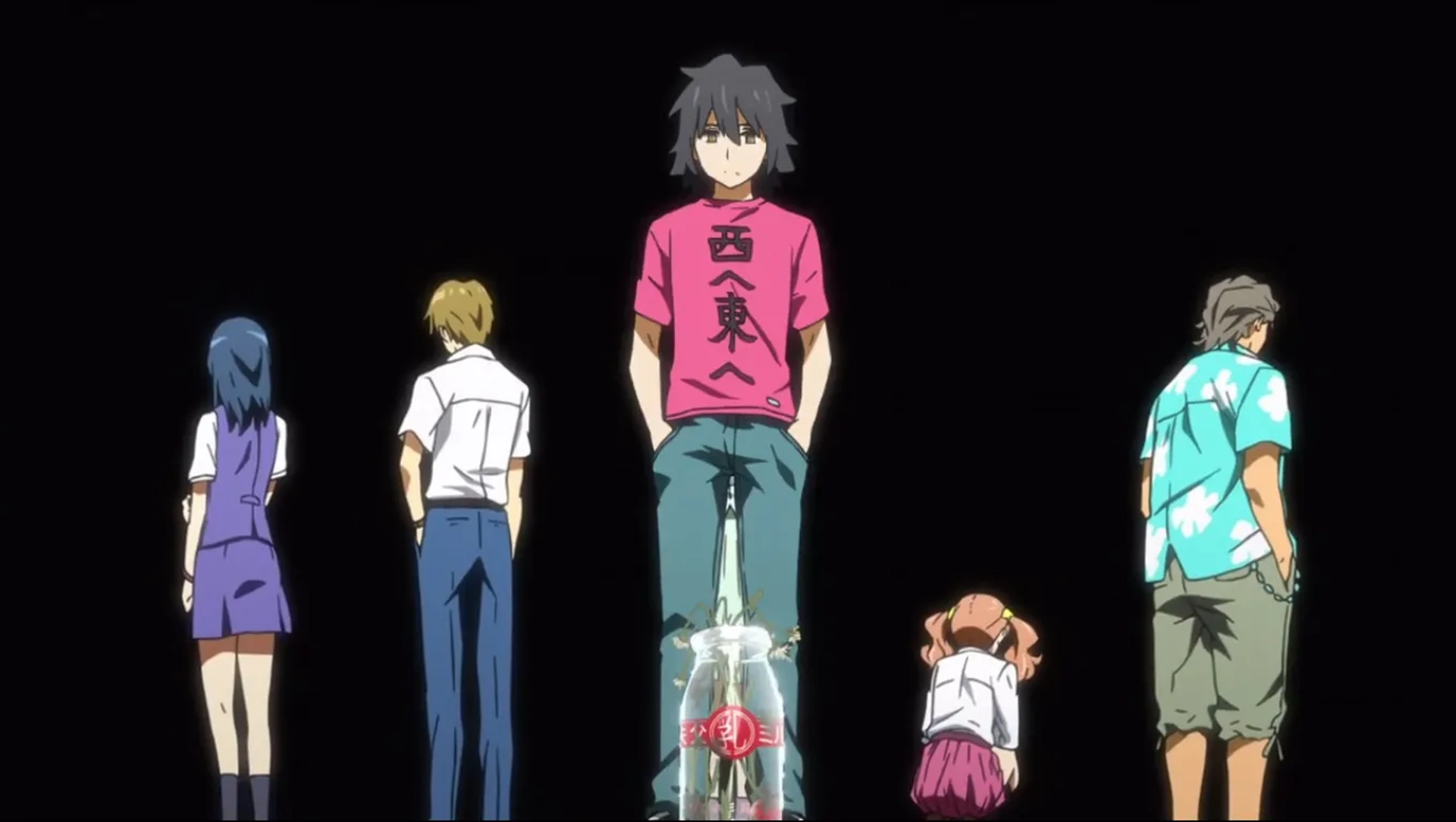 Ray Chase, Kaiji Tang, Griffin Burns, Erica Mendez, and Erica Lindbeck in Anohana: The Flower We Saw That Day (2011)
