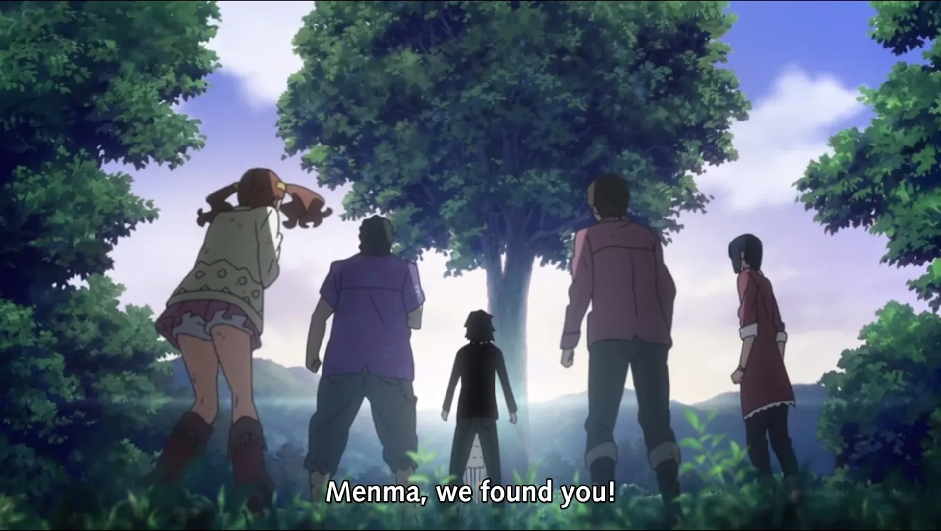 Ray Chase, Kaiji Tang, Griffin Burns, Ai Kayano, Erica Mendez, and Erica Lindbeck in Anohana: The Flower We Saw That Day (2011)
