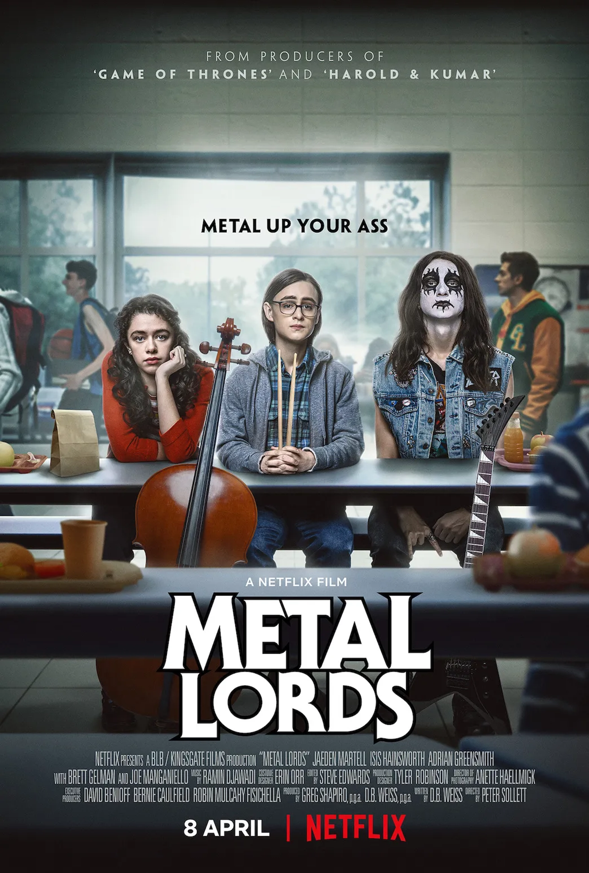 فیلم اربابان متال (Metal Lords 2022)