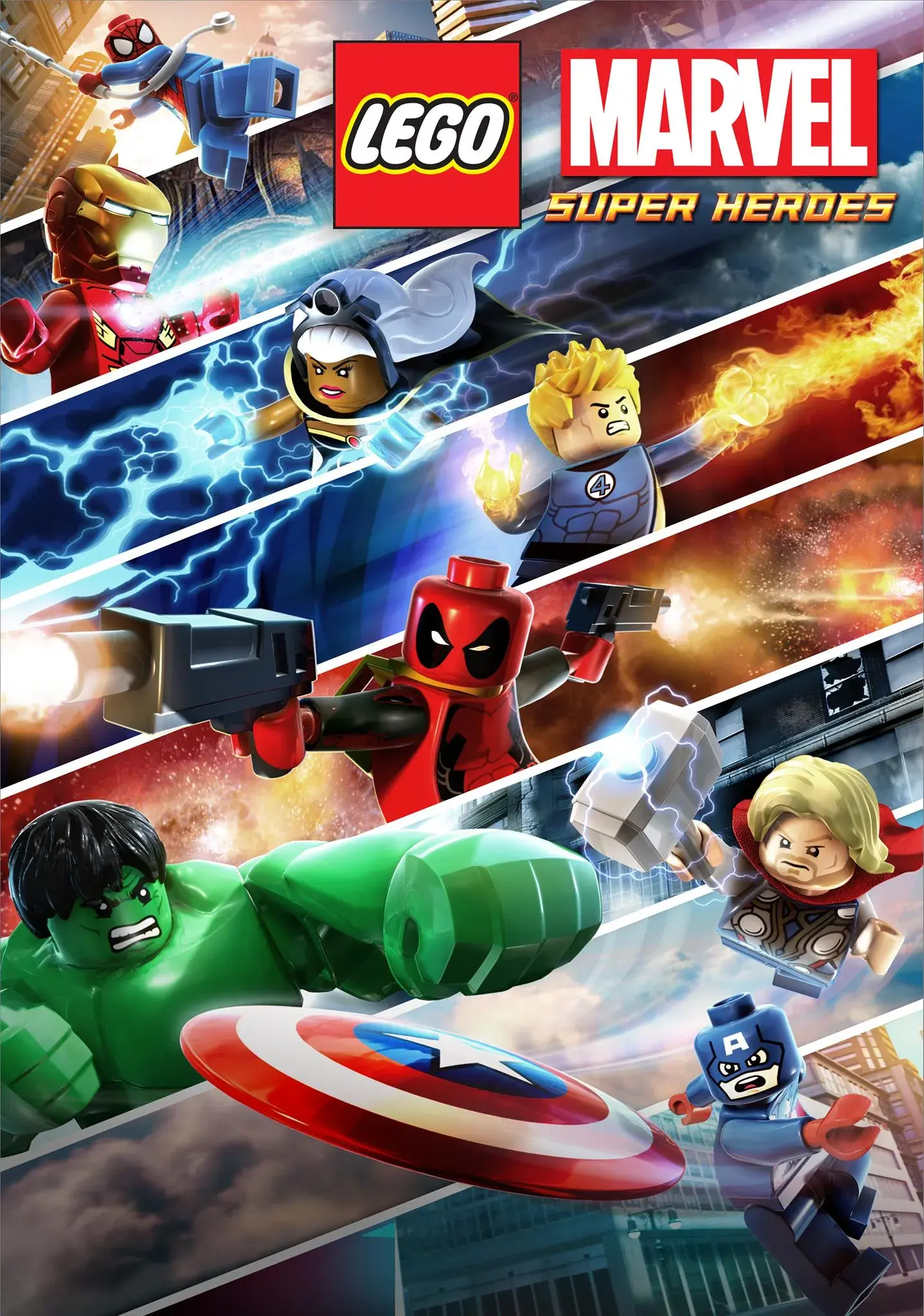 انیمیشن لگو مارول ابر قهرمانان (Lego Marvel Super Heroes: Maximum Overload 2013)