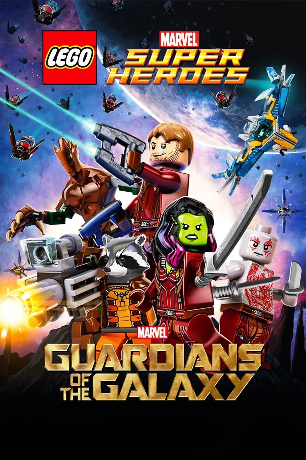 انیمیشن لگو قهرمانان کهکشان	(LEGO Marvel Super Heroes - Guardians of the Galaxy 2017)