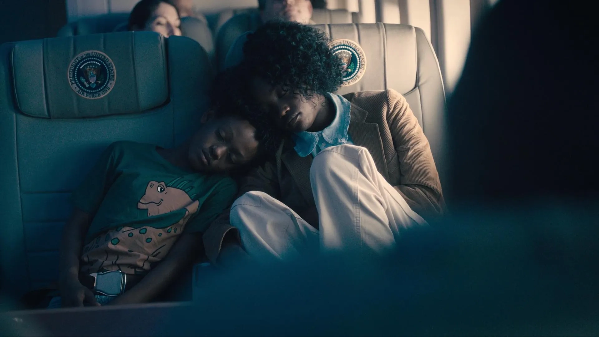 Percy Daggs IV and Aliyah Mastin in Paradise (2025)