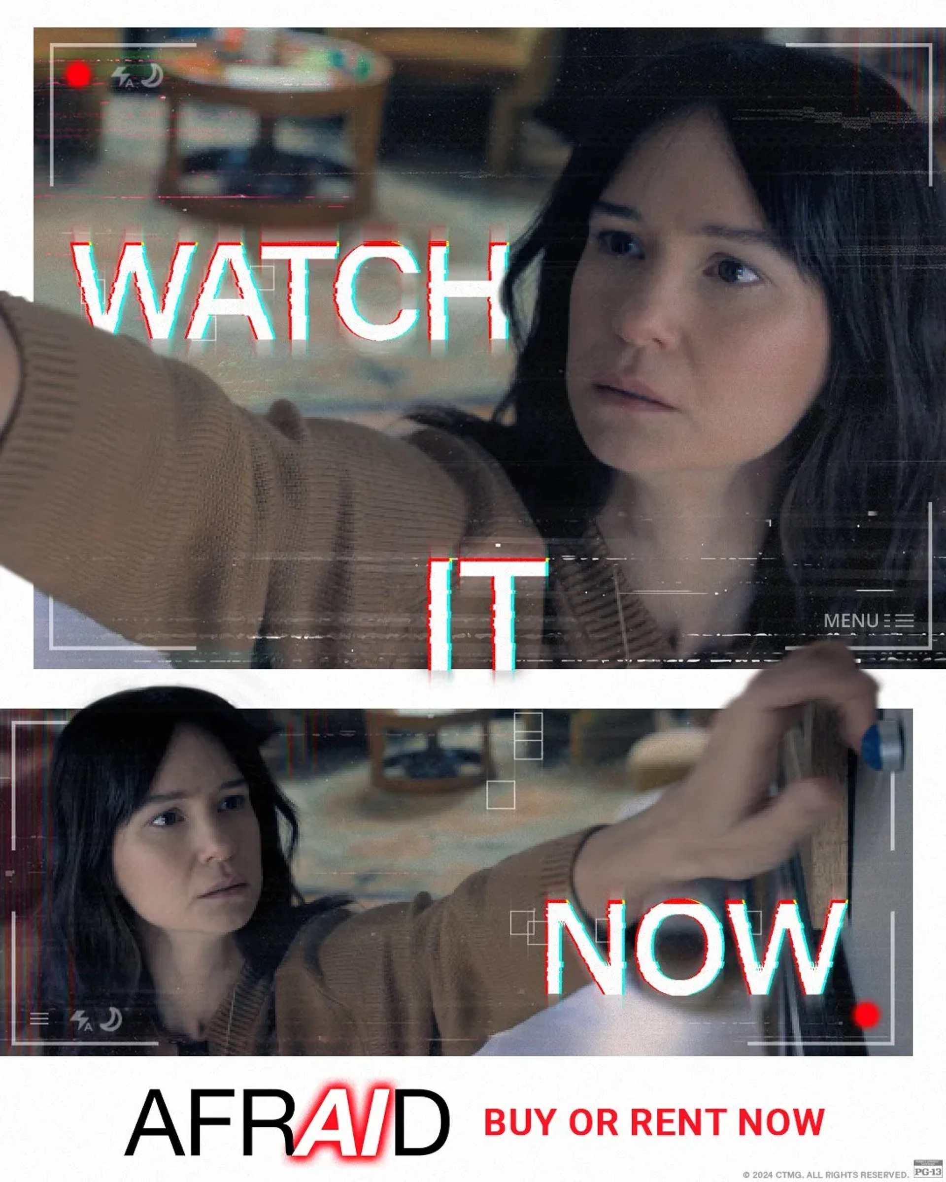 Katherine Waterston in Afraid (2024)