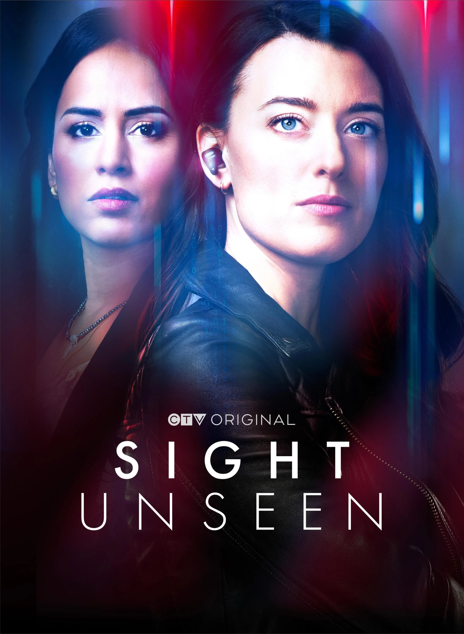 Agam Darshi and Dolly Lewis in Sight Unseen (2024)