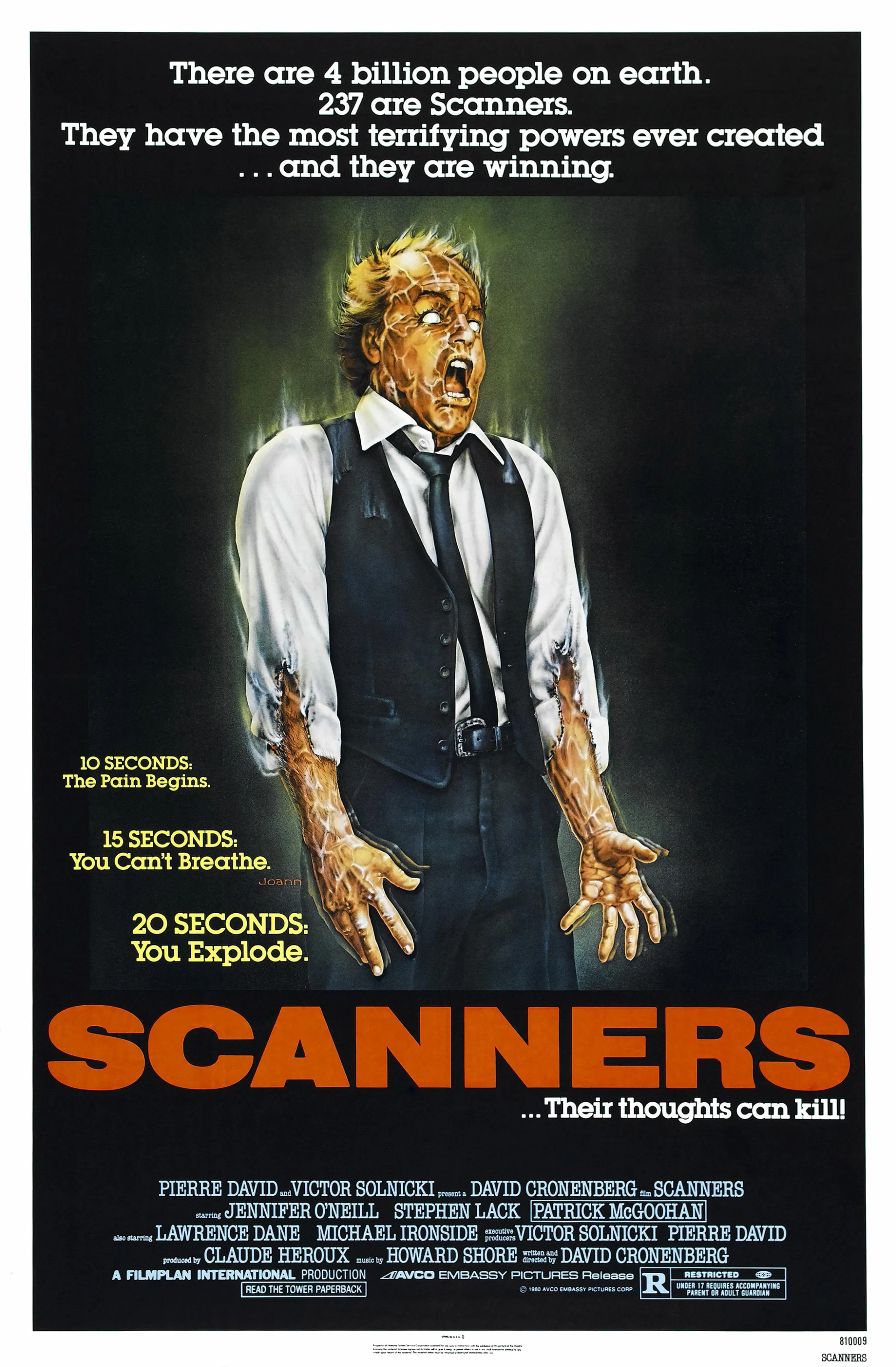 فیلم اسکنرها (Scanners 1981)