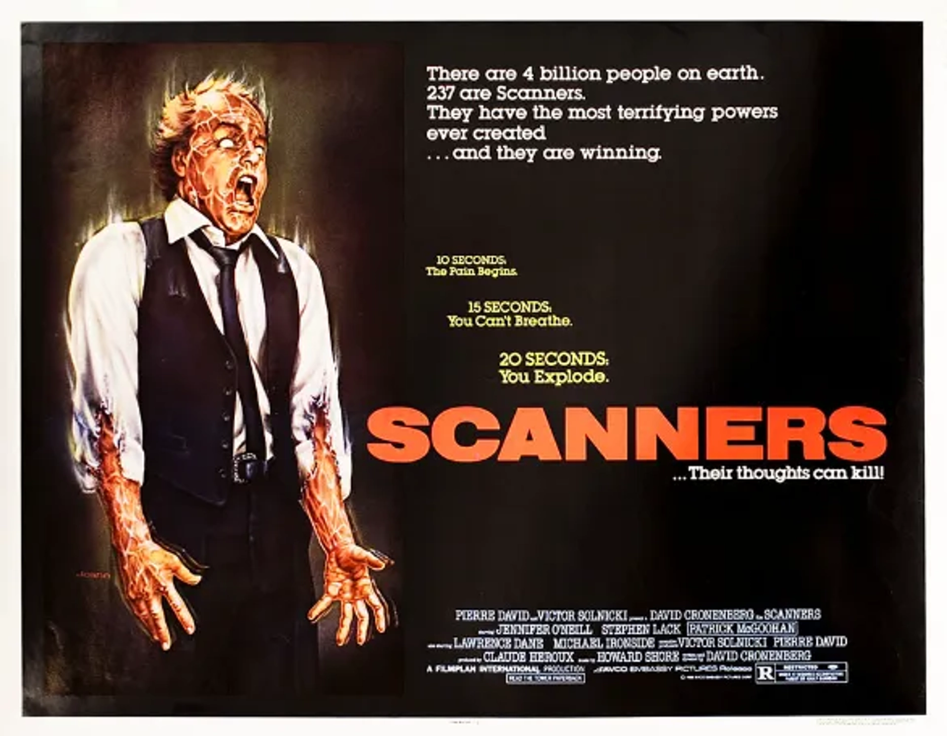 فیلم اسکنرها (Scanners 1981)