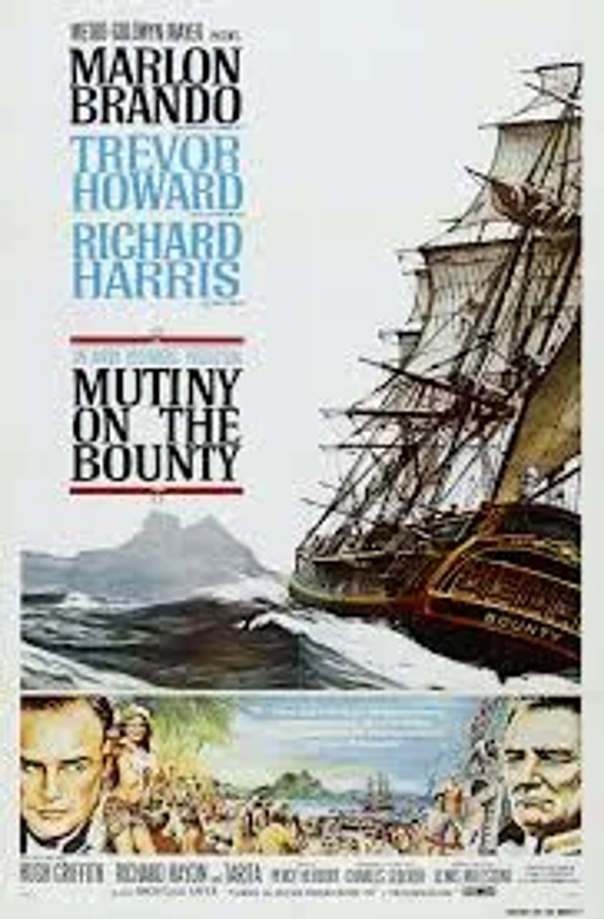 فیلم شورش در کشتی بونتی (Mutiny on the Bounty 1962)