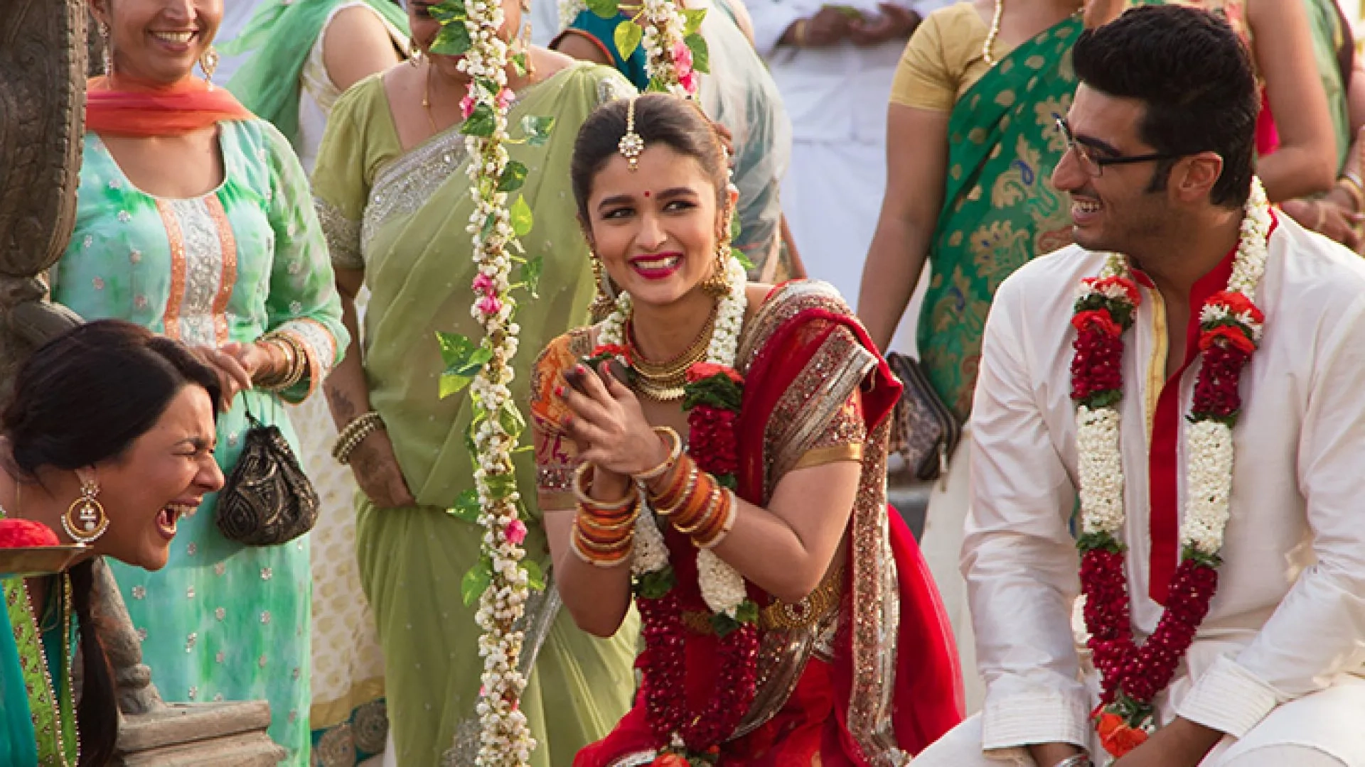 Amrita Singh, Alia Bhatt, and Arjun Kapoor in 2 States (2014)