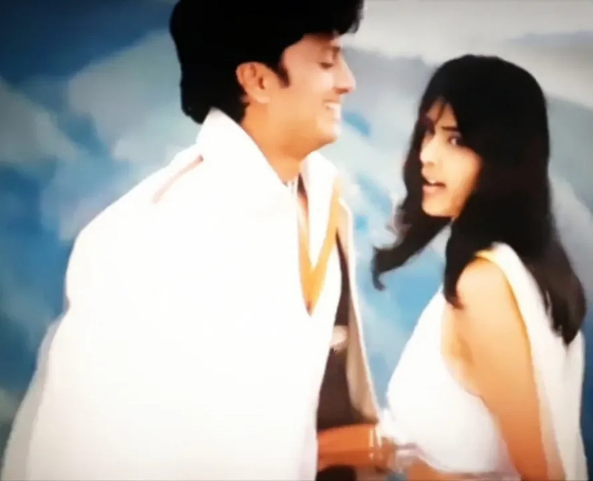Riteish Deshmukh and Genelia Deshmukh in Tujhe Meri Kasam (2003)