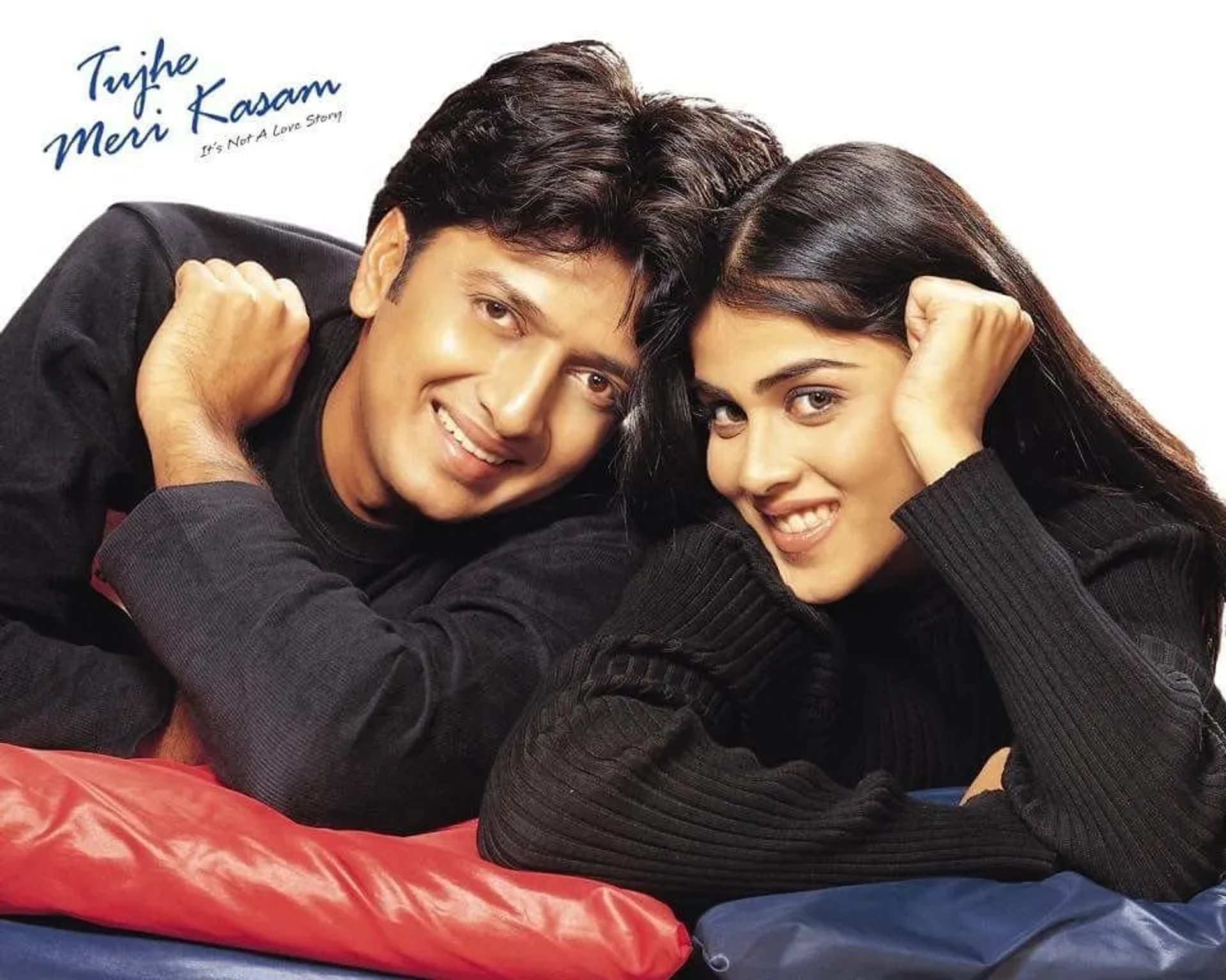 Riteish Deshmukh and Genelia Deshmukh in Tujhe Meri Kasam (2003)