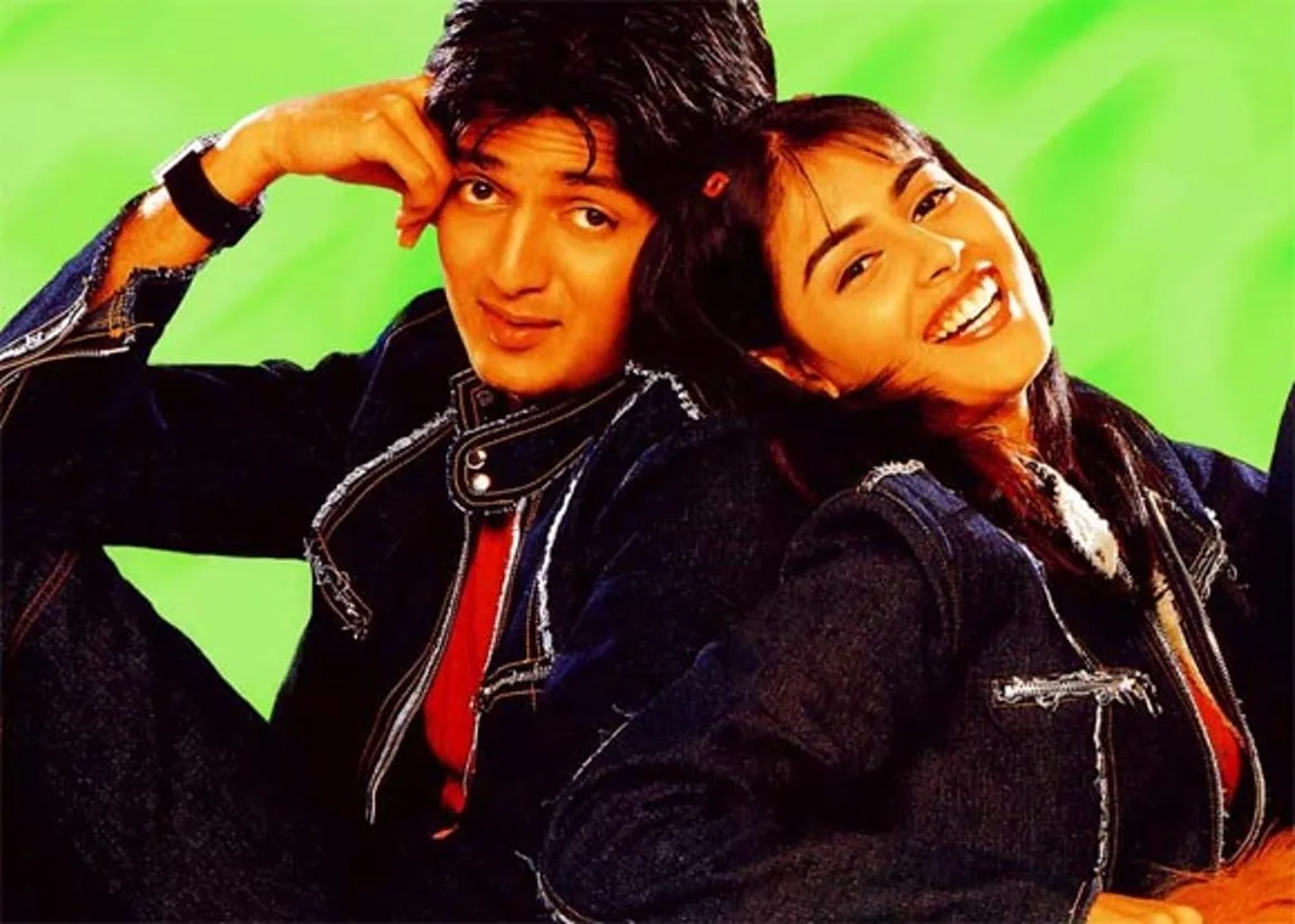 Riteish Deshmukh and Genelia Deshmukh in Tujhe Meri Kasam (2003)
