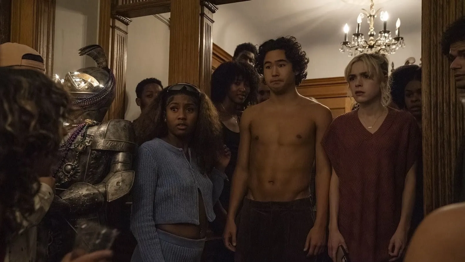 Kiernan Shipka and Nico Hiraga in Sweethearts (2024)