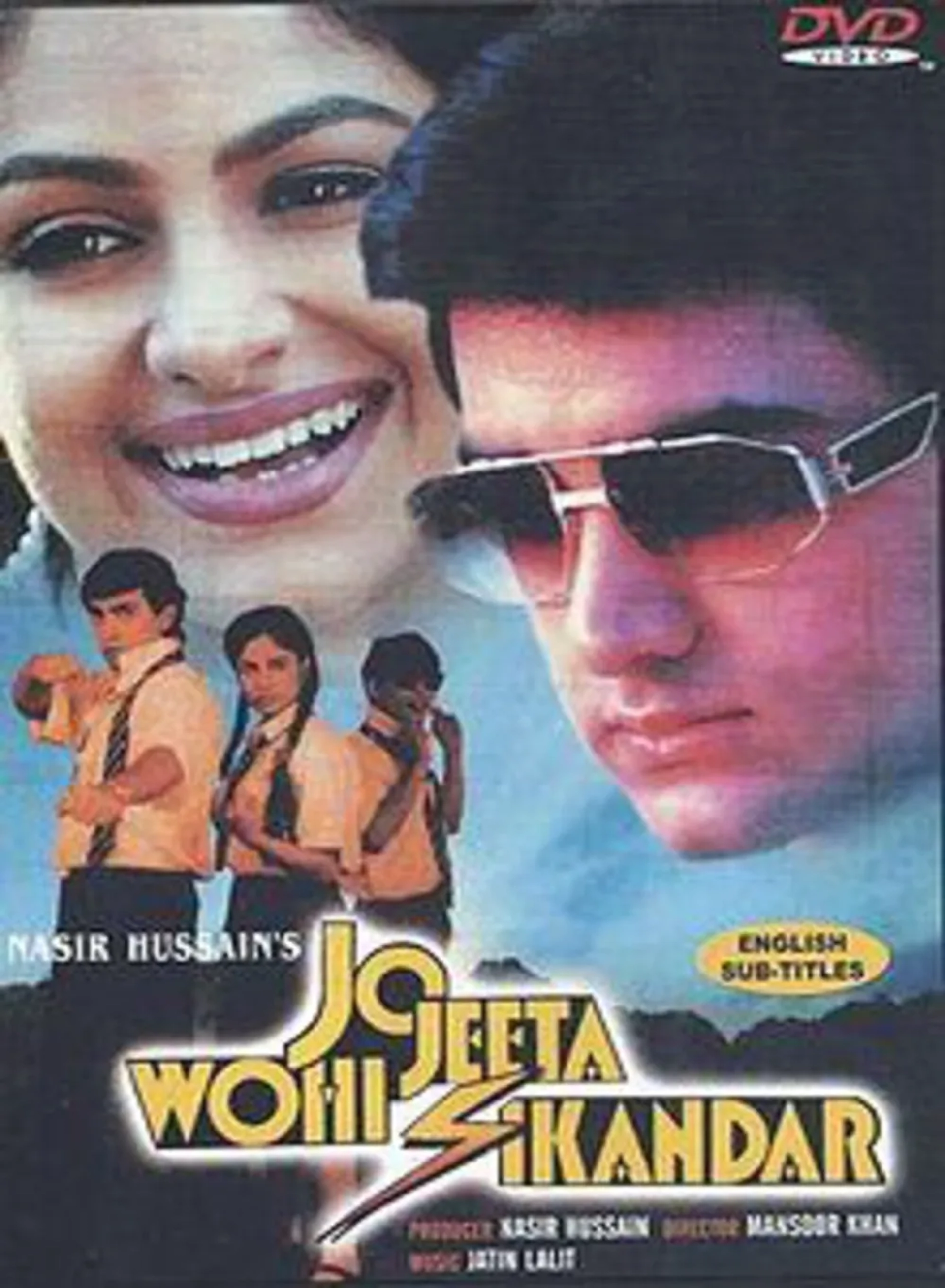 Ayesha Jhulka and Aamir Khan in Jo Jeeta Wohi Sikandar (1992)