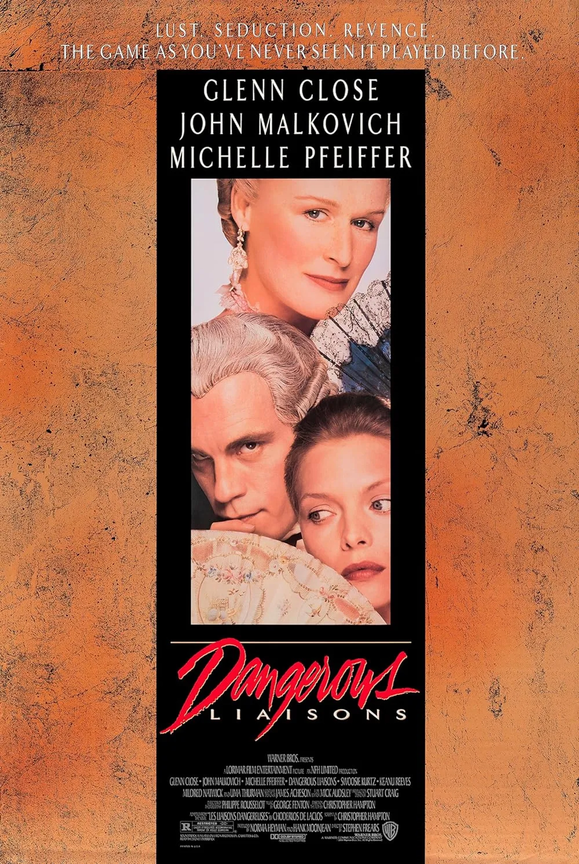 فیلم روابط خطرناک (Dangerous Liaisons 1988)