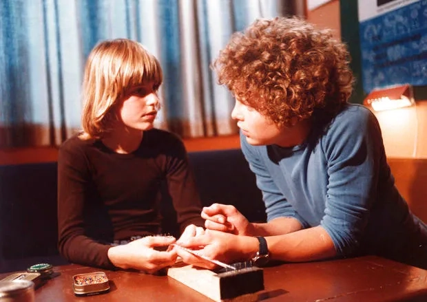 Anders Agensø and Peter Bjerg in You Are Not Alone (1978)