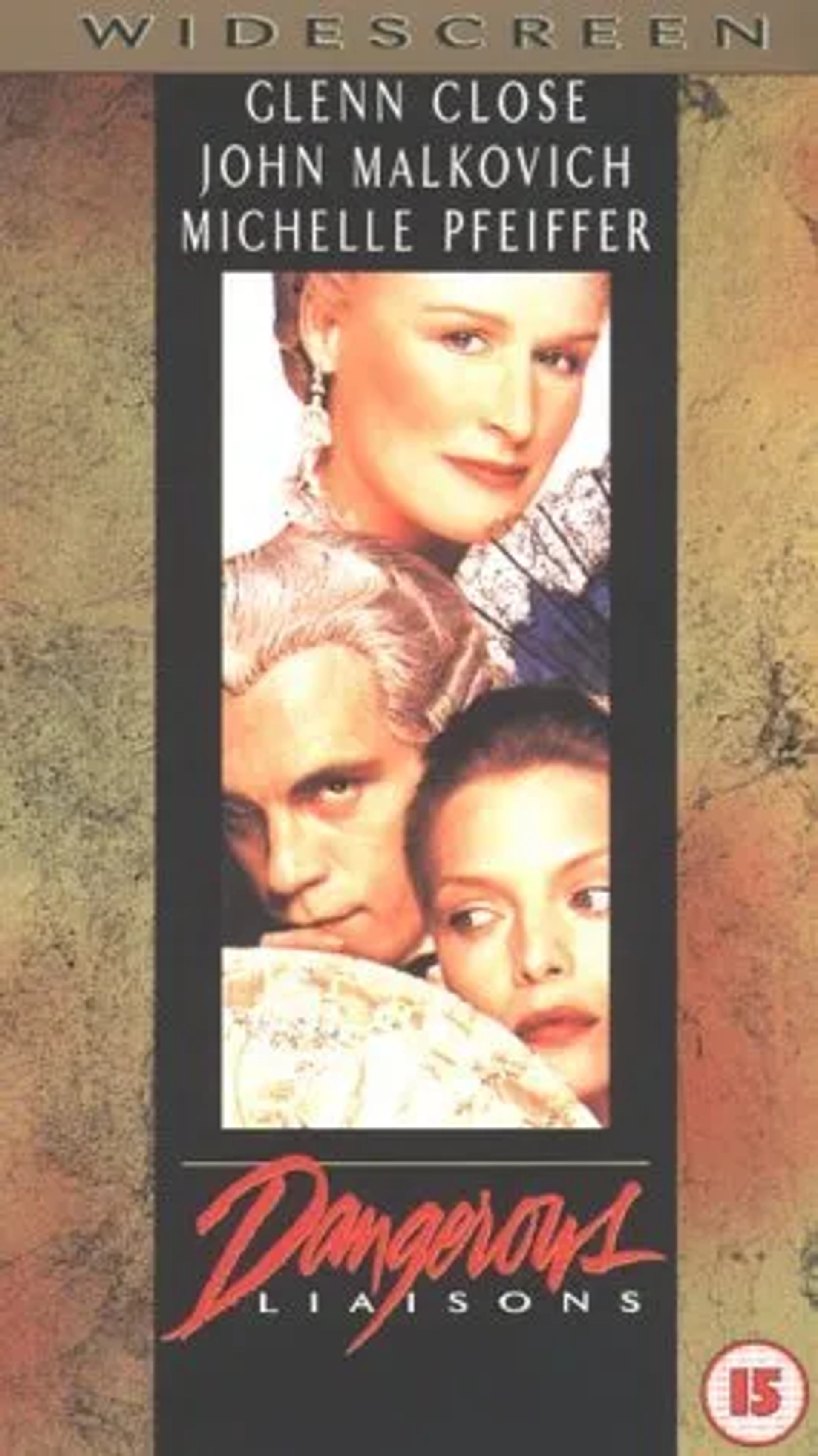 Michelle Pfeiffer, Glenn Close, and John Malkovich in Dangerous Liaisons (1988)