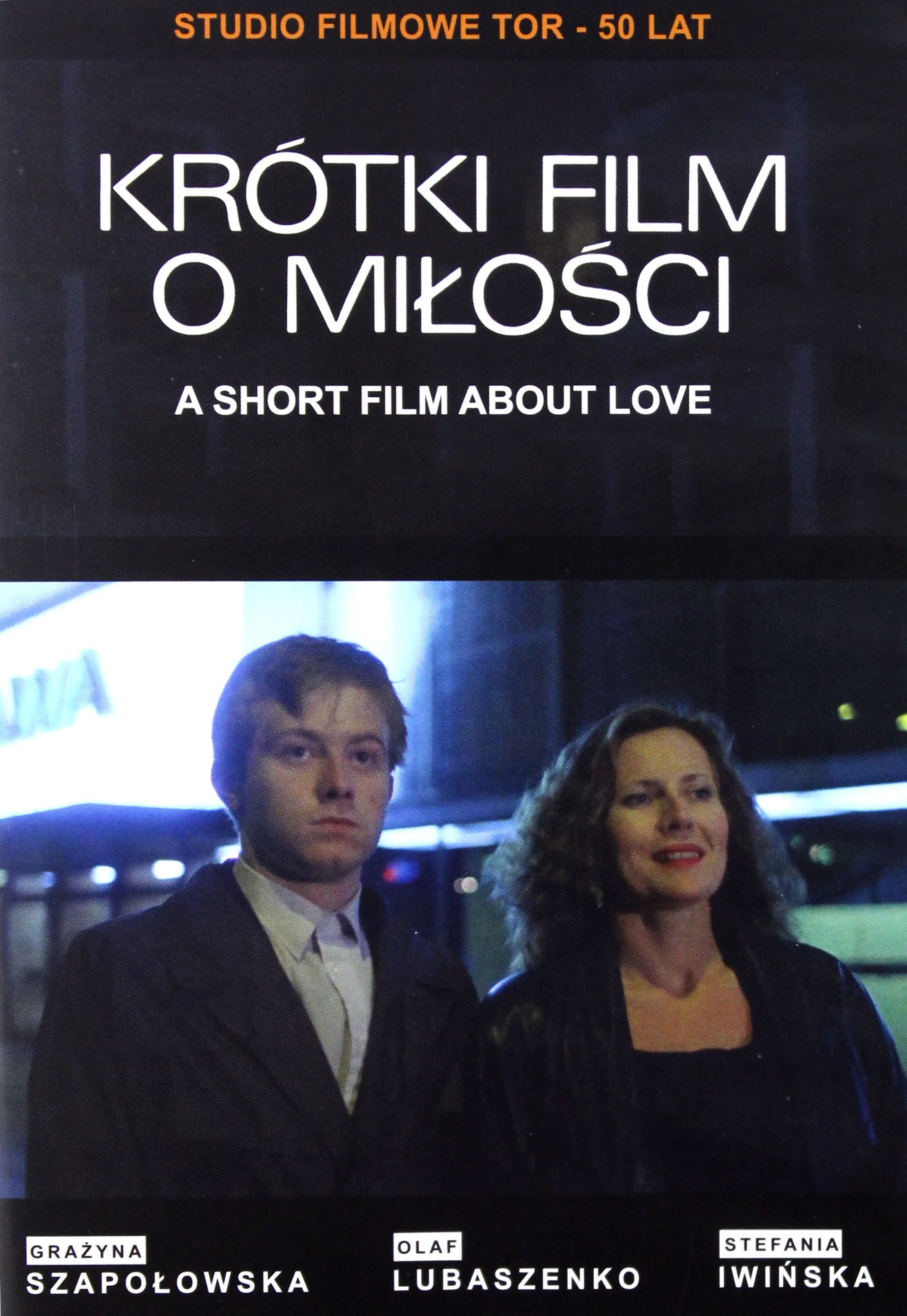 Olaf Lubaszenko and Grazyna Szapolowska in A Short Film About Love (1988)