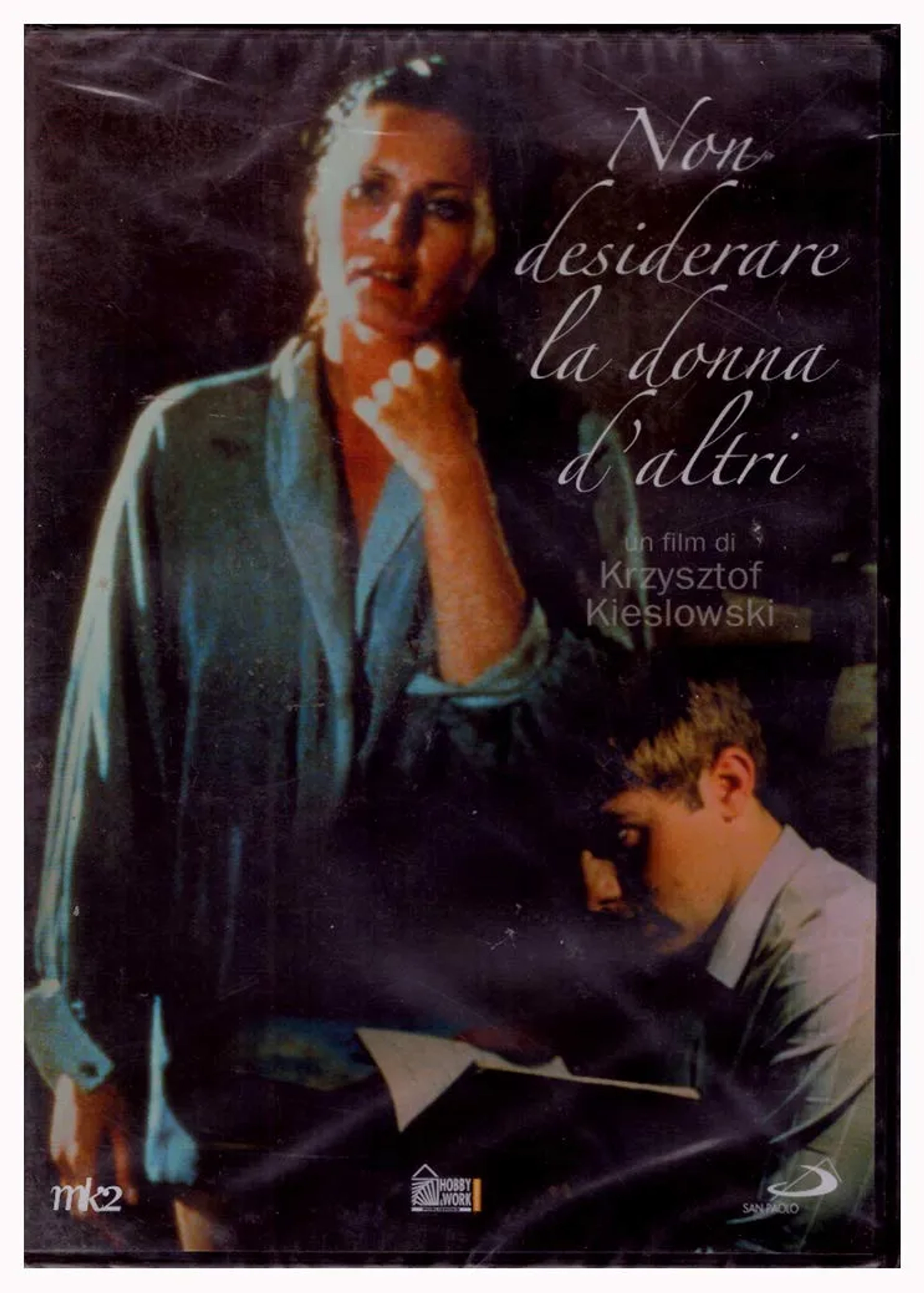 Olaf Lubaszenko and Grazyna Szapolowska in A Short Film About Love (1988)