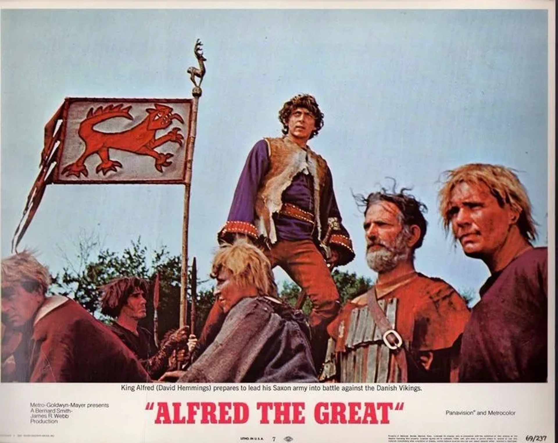 Julian Chagrin, David Hemmings, and Peter Vaughan in Alfred the Great (1969)