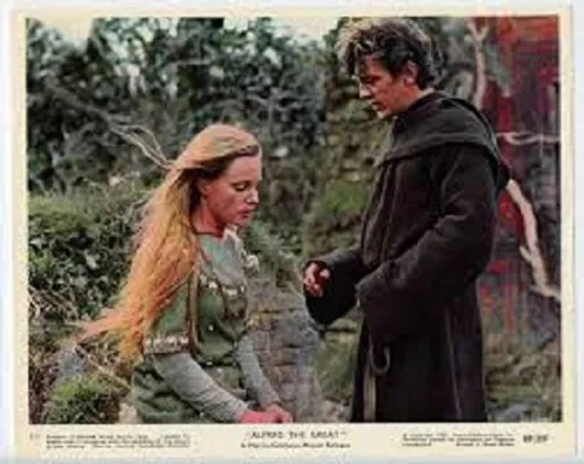David Hemmings and Prunella Ransome in Alfred the Great (1969)