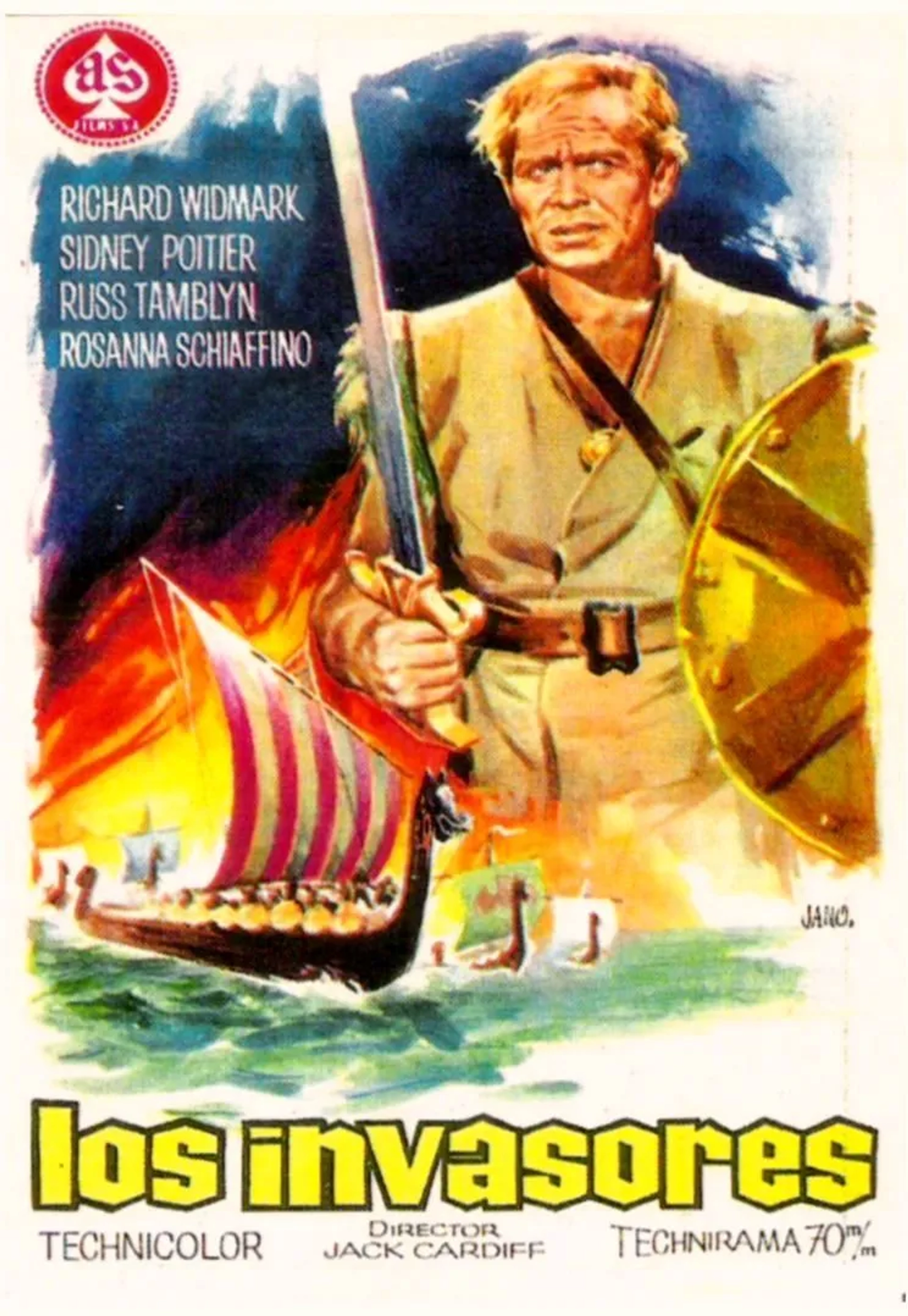 Richard Widmark in The Long Ships (1964)