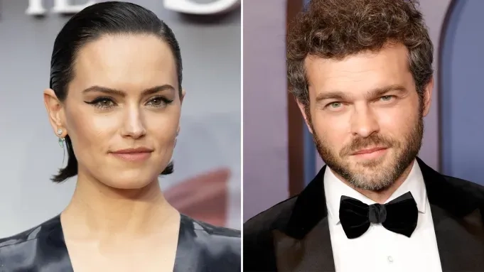 دیزی ریدلی و آلدن ارنرایک در آخرین اقامتگاه