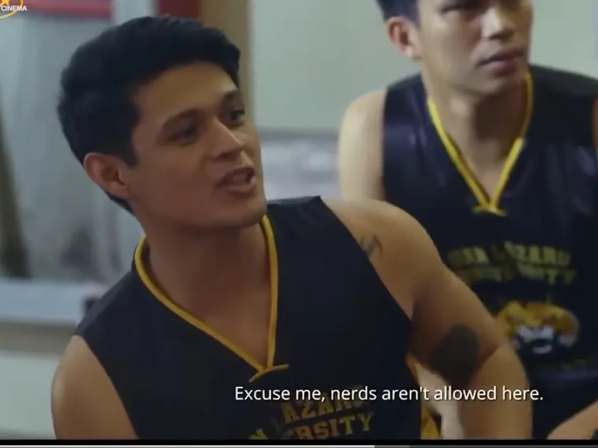 Jon Lucas and Joshua Garcia in Block Z (2020)