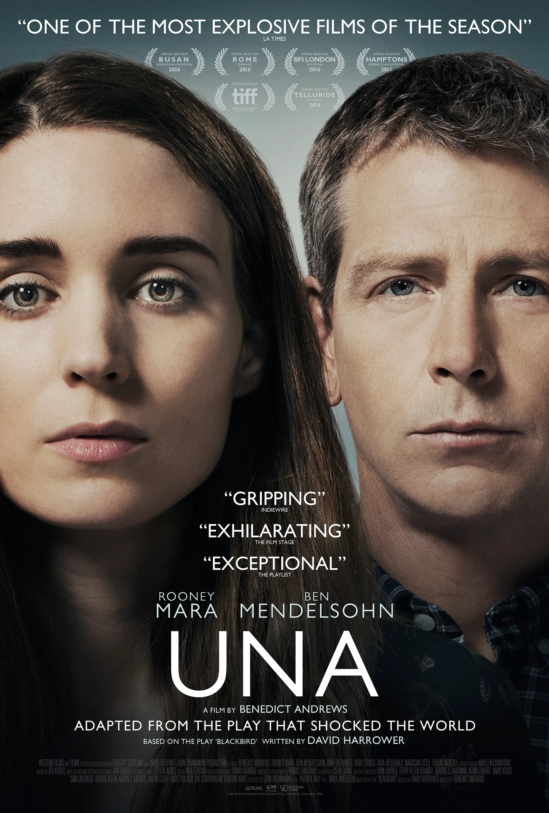 Ben Mendelsohn and Rooney Mara in Una (2016)