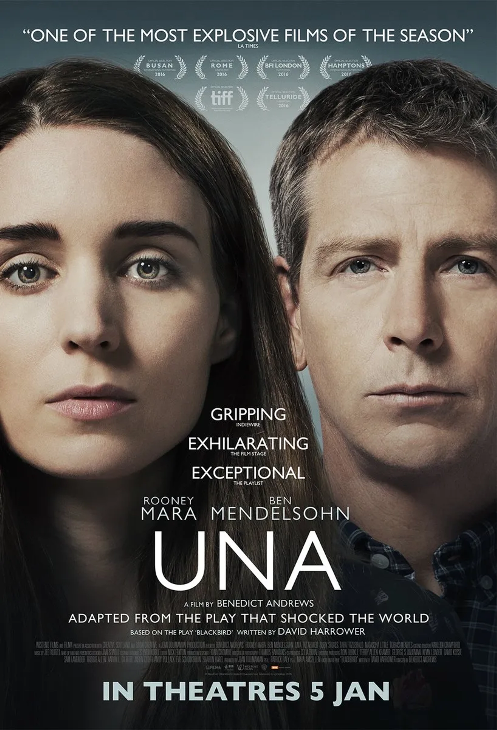 Ben Mendelsohn and Rooney Mara in Una (2016)