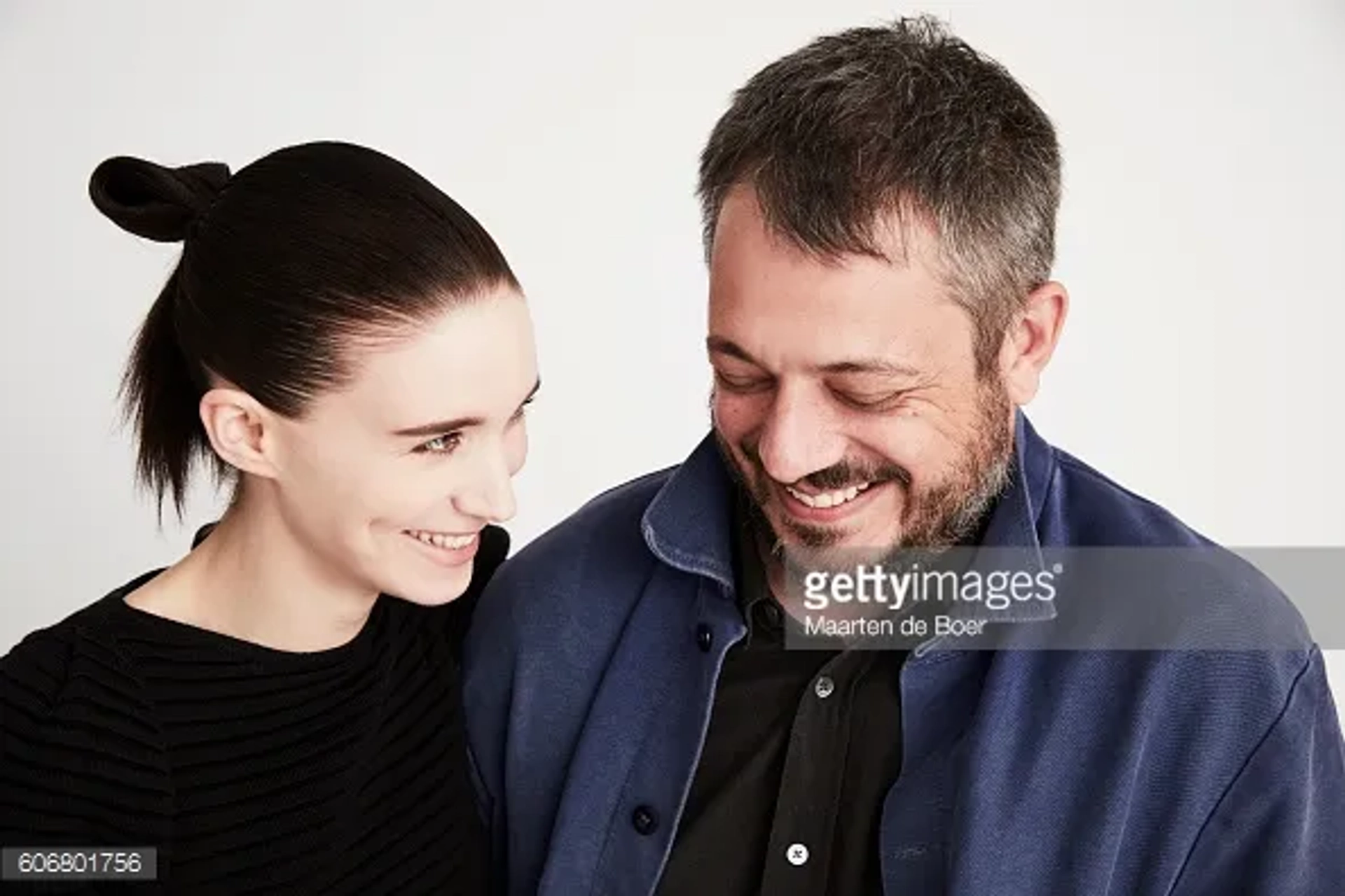 Rooney Mara and Benedict Andrews at an event for Una (2016)
