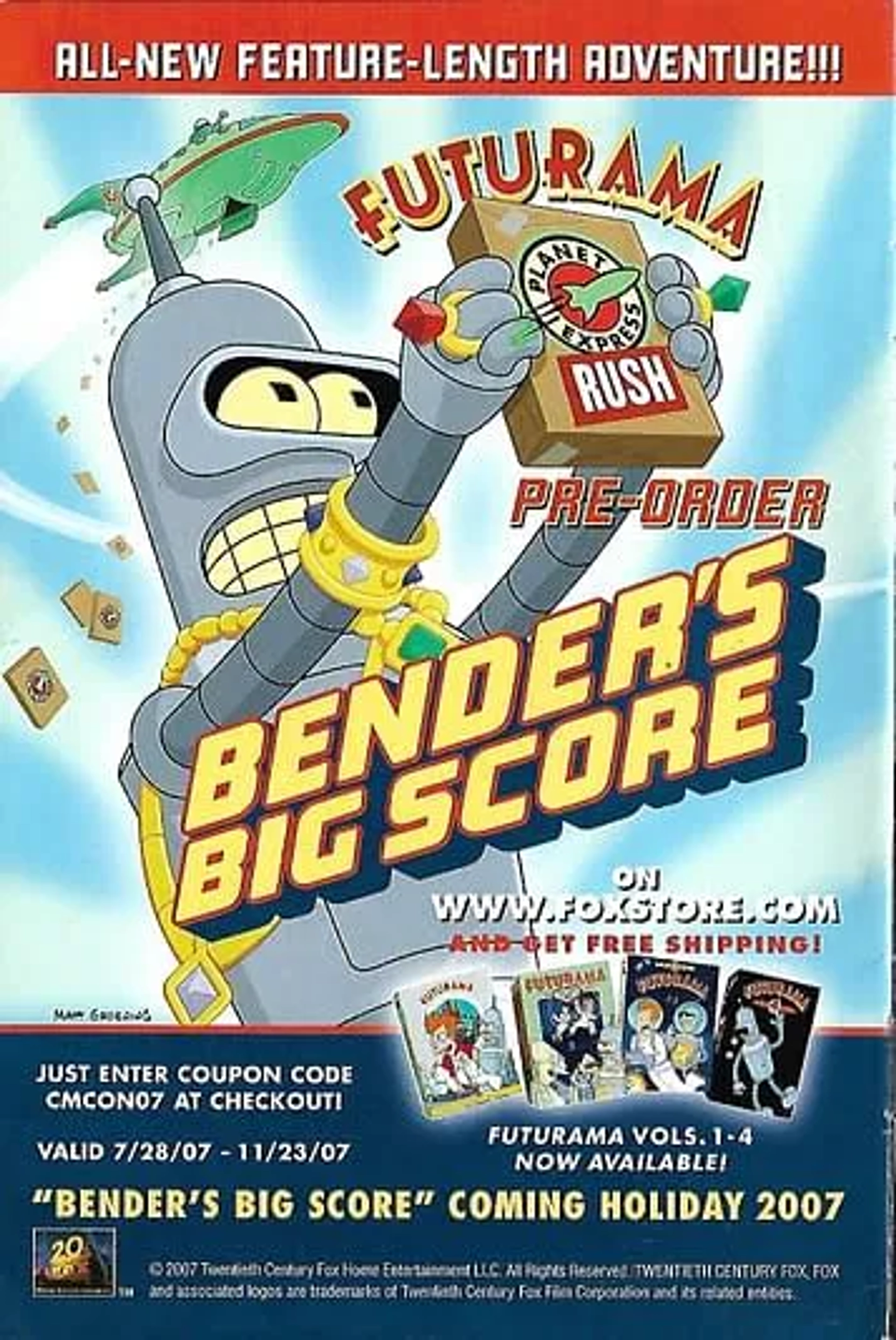 Futurama: Bender's Big Score (2007)