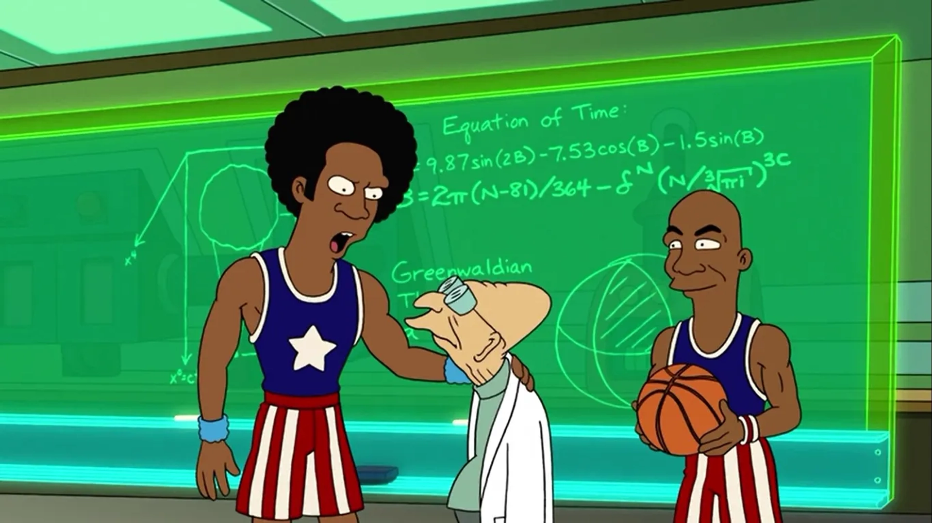 John DiMaggio, Phil LaMarr, and Billy West in Futurama: Bender's Big Score (2007)