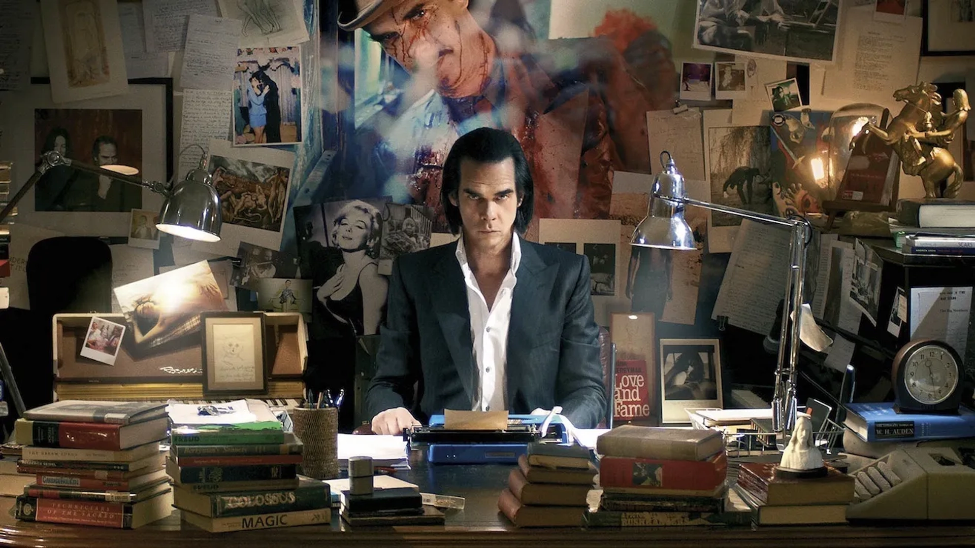 Nick Cave and Anna Higgs in 20,000 Days on Earth (2014)