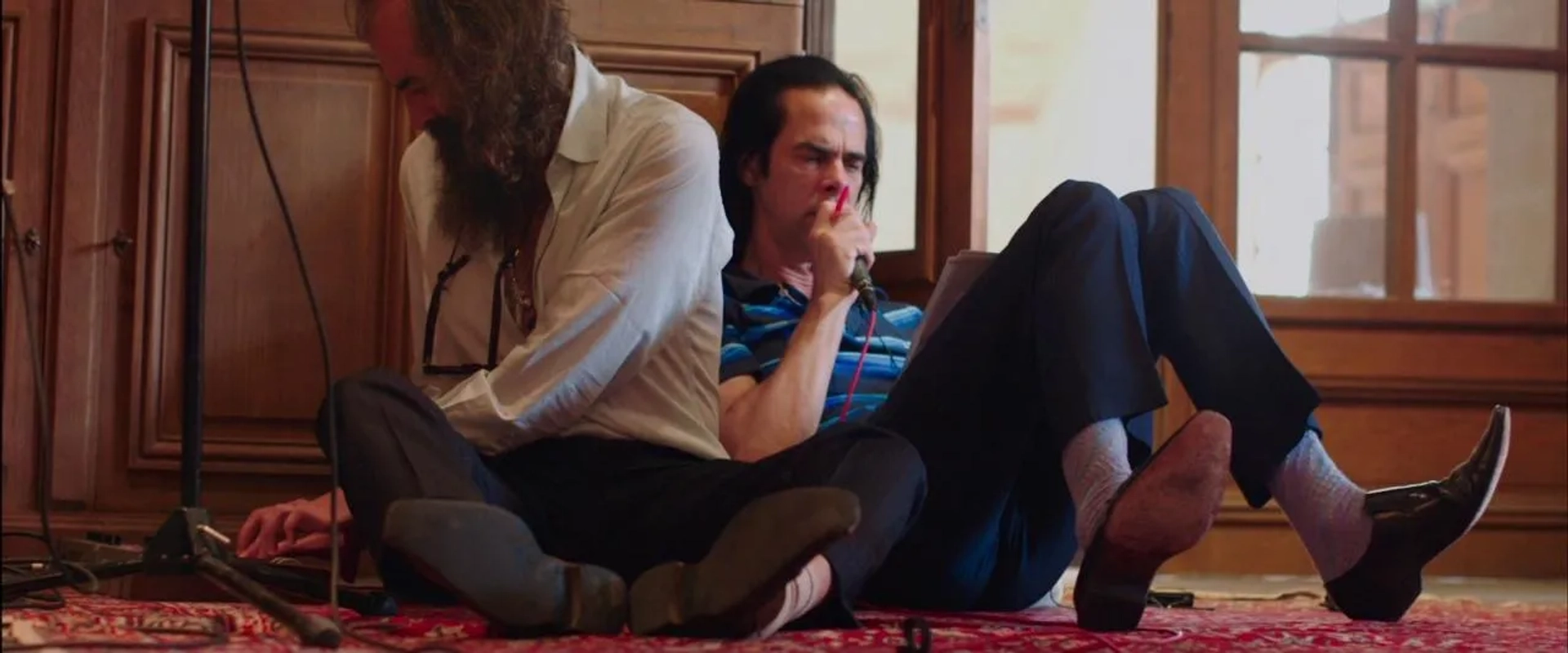 Nick Cave and Warren Ellis in 20,000 Days on Earth (2014)