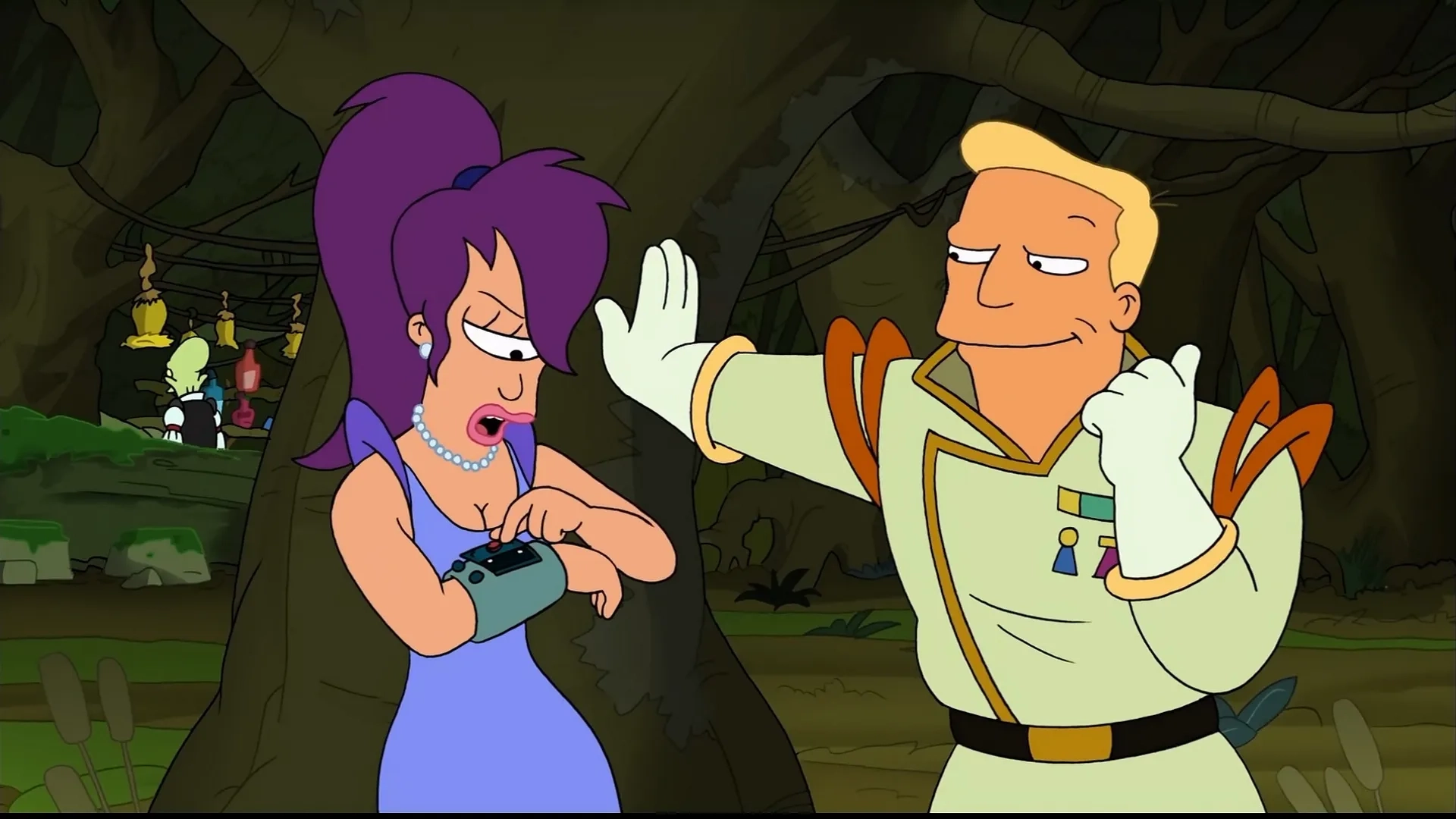 Katey Sagal and Billy West in Futurama: The Beast with a Billion Backs (2008)