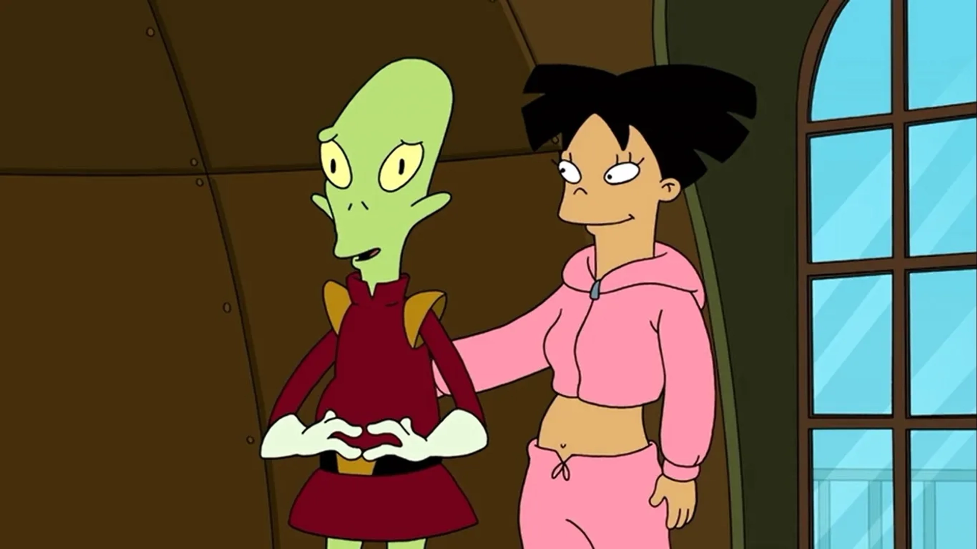 Maurice LaMarche and Lauren Tom in Futurama: The Beast with a Billion Backs (2008)